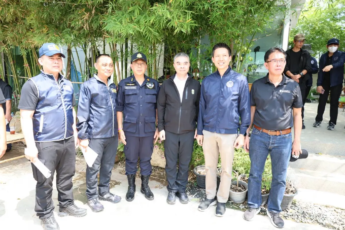 "บิ๊กเต่า" ร่วม ป.ป.ท.บุกตรวจสอบ "วัดป่ารักษาใจ" หลังพบรุกที่ สปก.สระบุรี