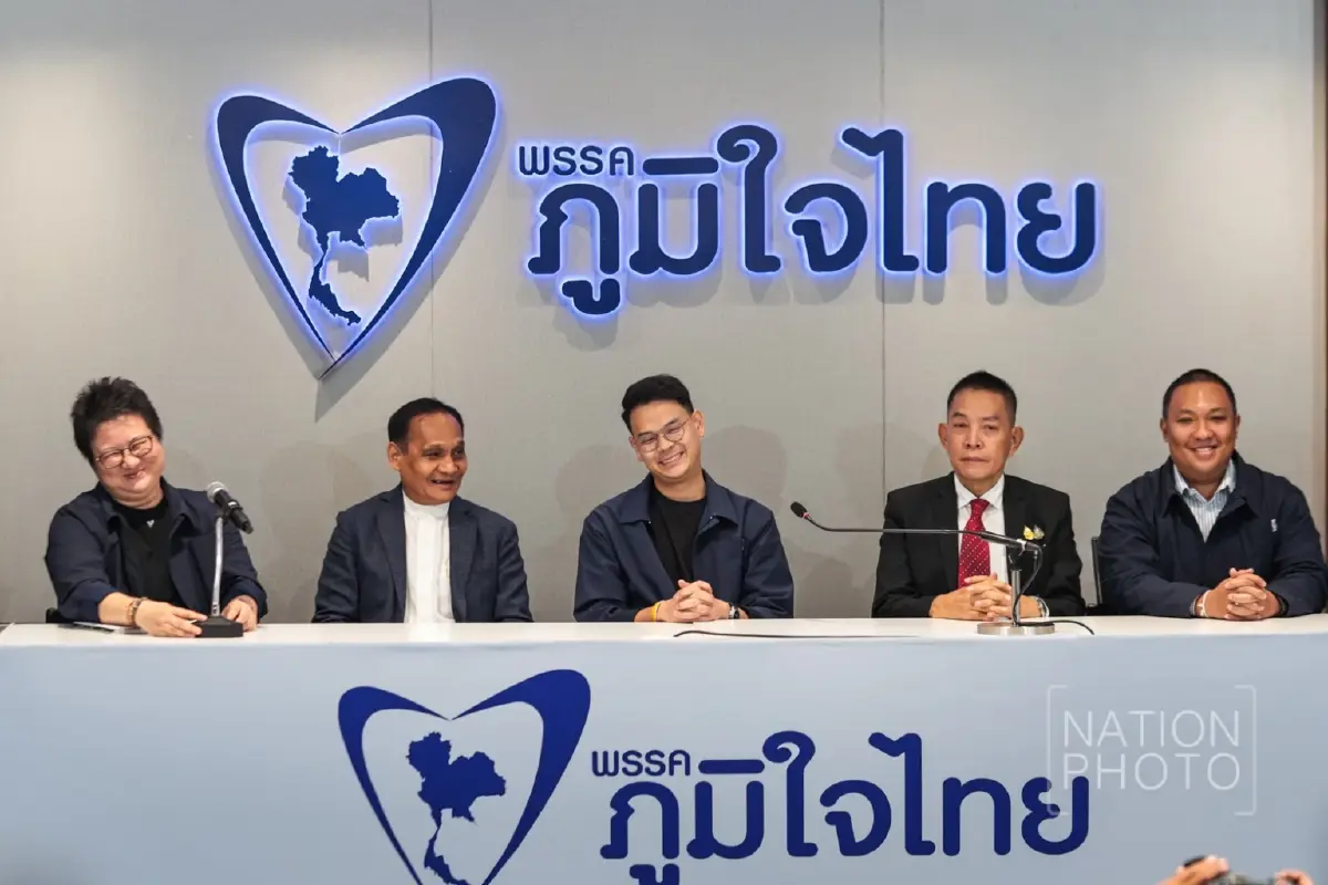 ภูมิใจไทย เปิดตัว ไทยสร้างไทย-ทางเลือกใหม่ หนุนอนุทิน นั่งนายกฯ