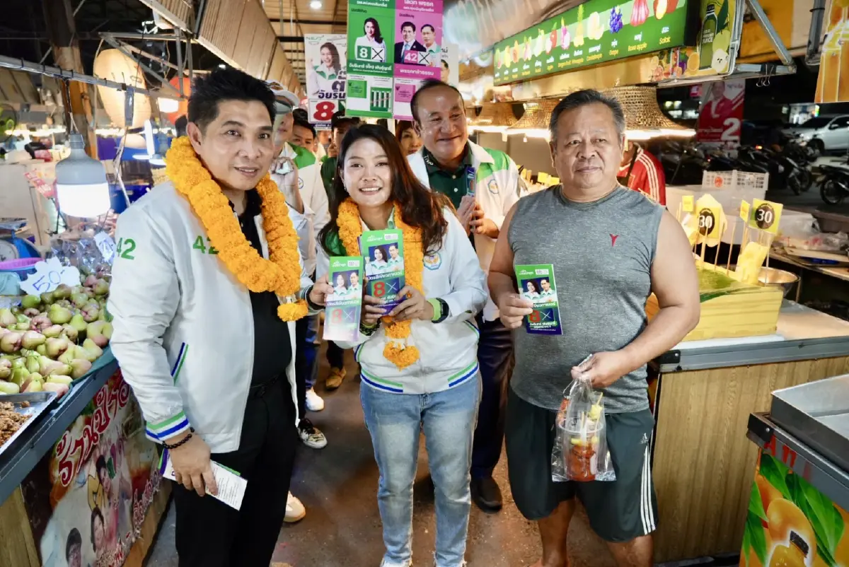 โฆษกกธ. ชูคนรุ่นใหม่เลือก “ตั๊กอัยรินทร์“ คูคต-ลำสามแก้ว เลือกเพื่อการเปลี่ยนแปลง