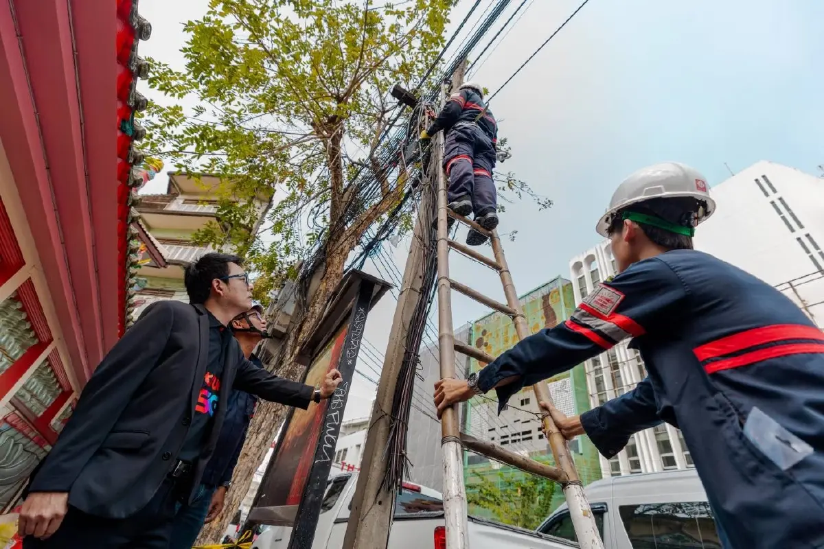 ทรู จับมือ กสทช. และ กฟน. เนรมิตเยาวราชโฉมใหม่ ไร้สายสื่อสารลงใต้ดิน