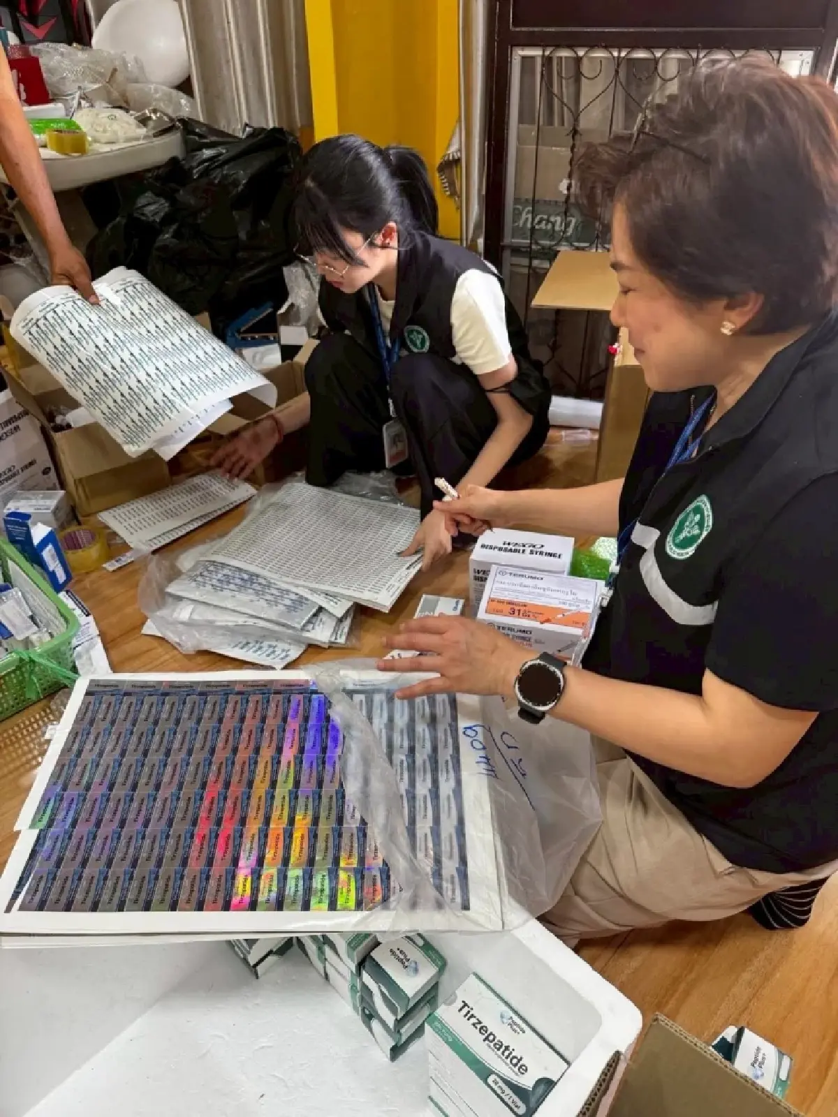 CIB ร่วม อย. ทลาย แหล่งผลิต “เปปไทด์เถื่อน” อ้าง ฉีดลดน้ำหนัก ผิวสวย