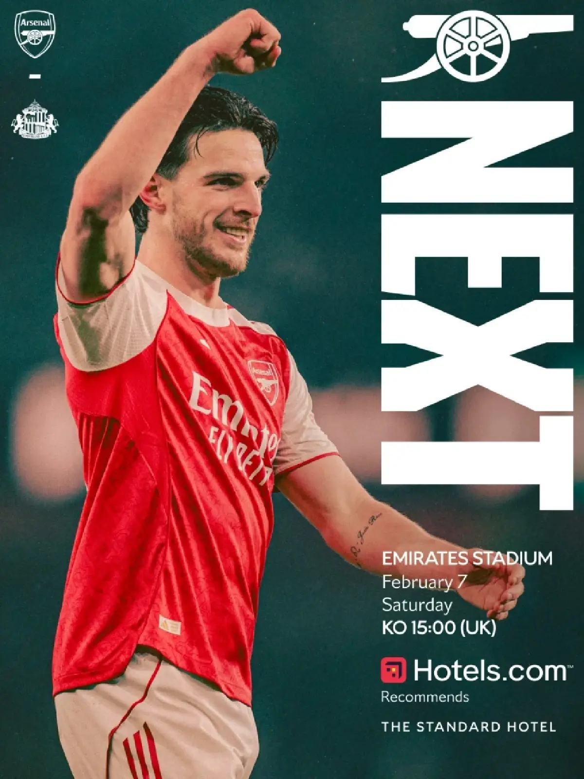 ถ่ายทอดสด อาร์เซน่อล พบ ซันเดอร์แลนด์ พรีเมียร์ลีก วันนี้ 7 ก.พ.69