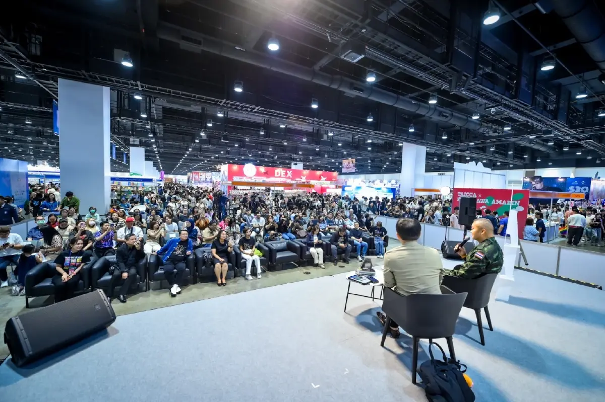 สัปดาห์หนังสือฯ 69 คึกคัก! “แม่ทัพกุ้ง” เปิดตัวผลงานเล่มแรกคนแน่นบูท