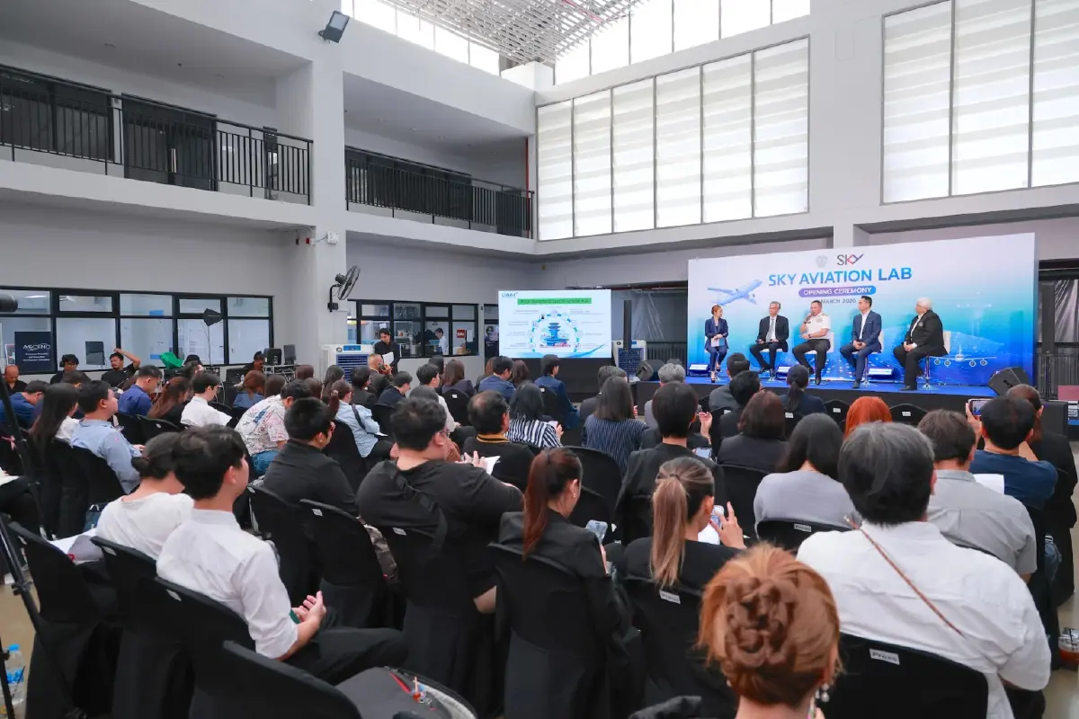 SKY ICT จับมือ ม.เกษตรฯ เปิด SKY Aviation Lab ปั้นบุคลากรรับไทยแลนด์แอร์พอร์ตฮับ
