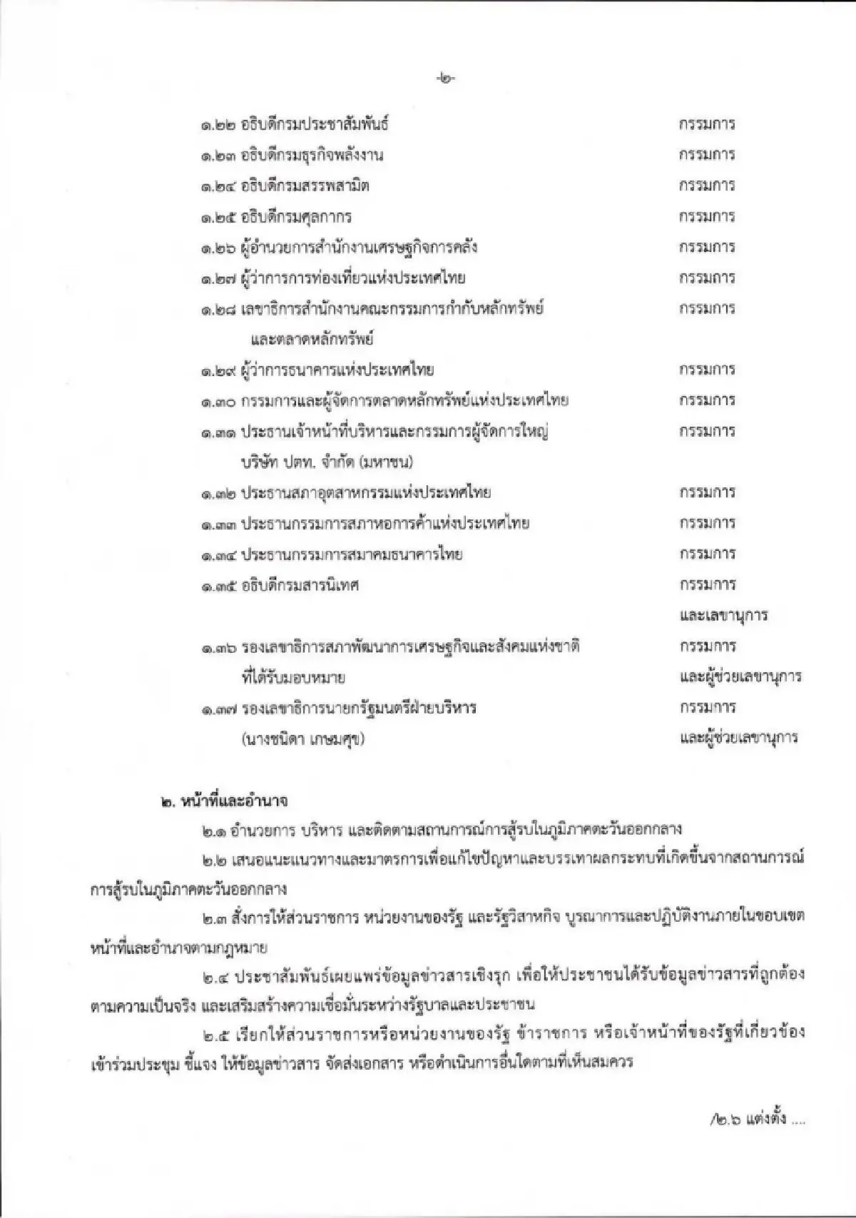อนุทินเซ็นตั้งศบก.ดึงรัฐ-เอกชนรับมือวิกฤตการณ์สู้รบตะวันออกกลาง