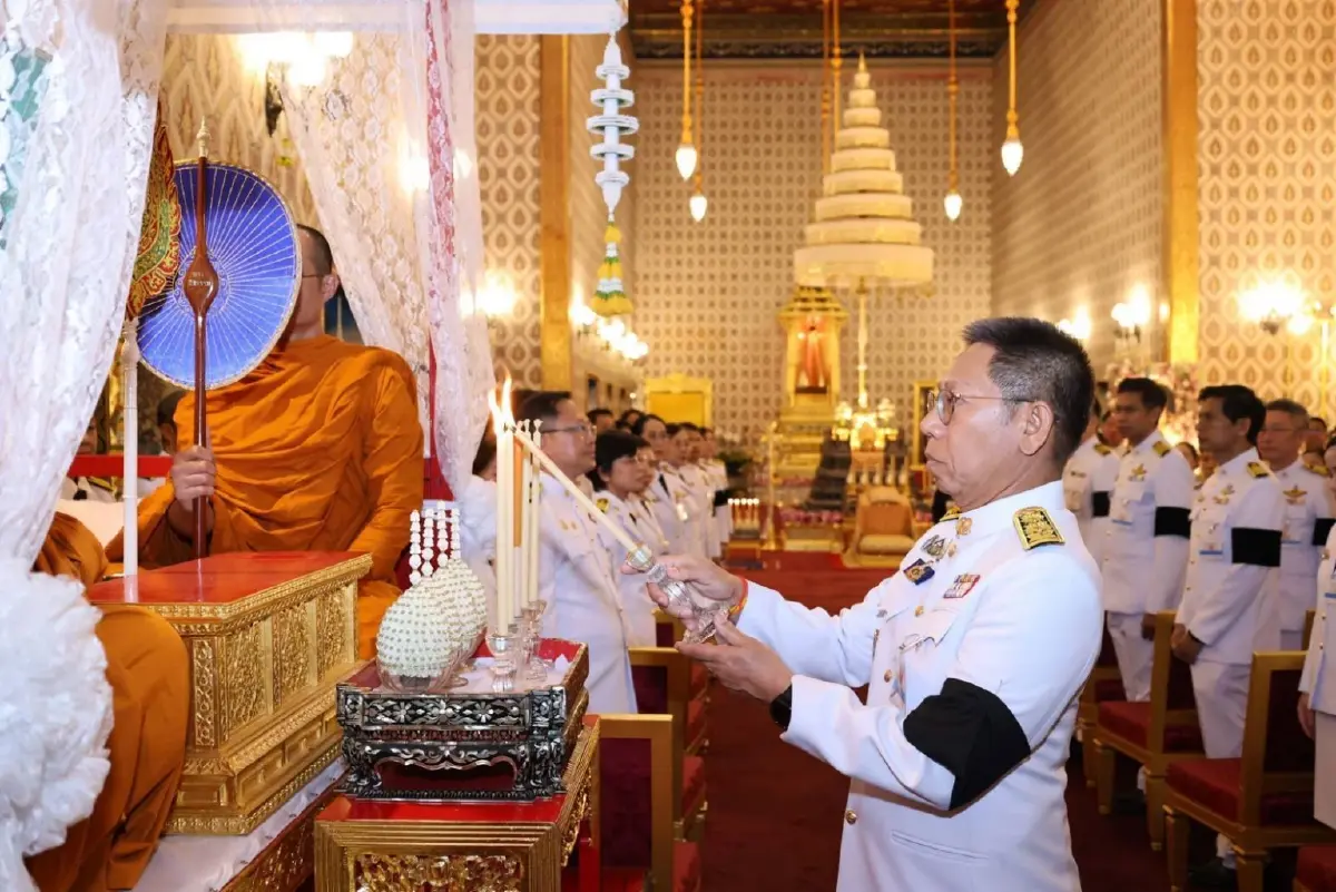 ธอส. ร่วมเจ้าภาพพระพิธีธรรมสวดพระอภิธรรมสมเด็จพระพันปีหลวง