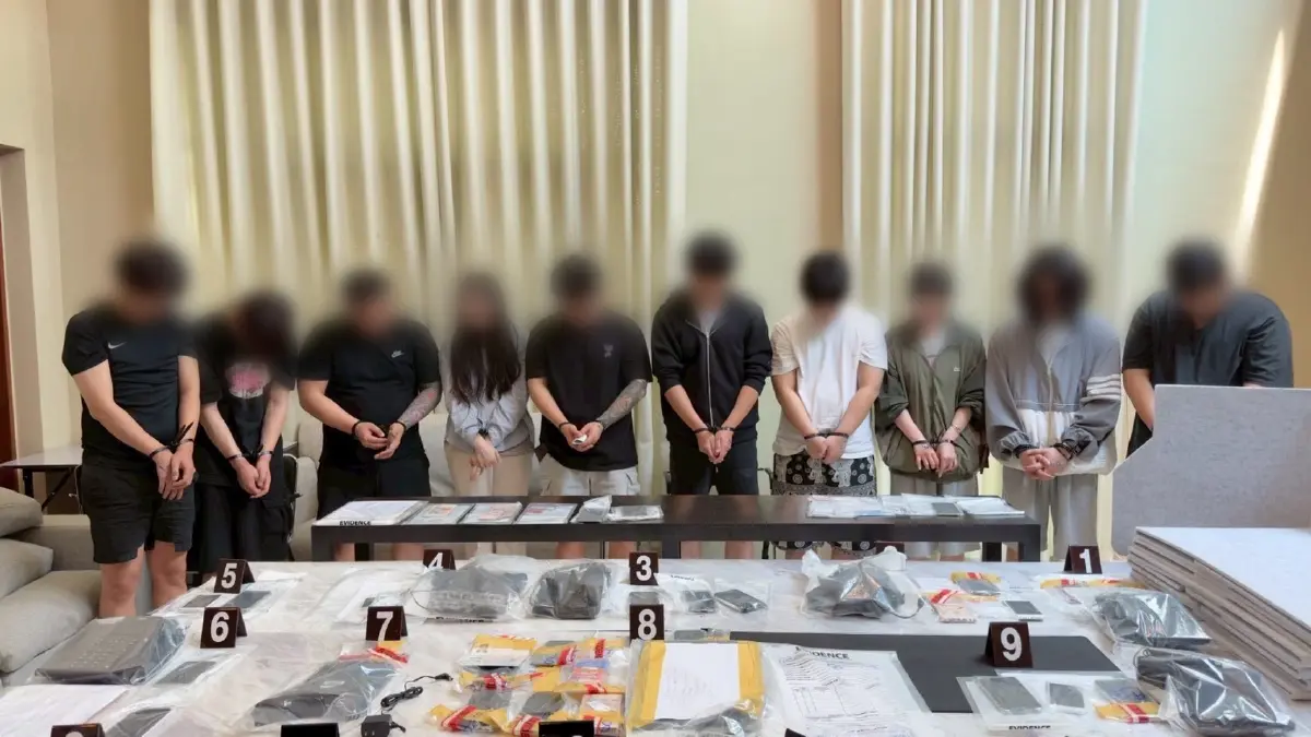 CIB ทลายแก๊งคอลเซ็นเตอร์เกาหลีใต้ คาบ้านหรู