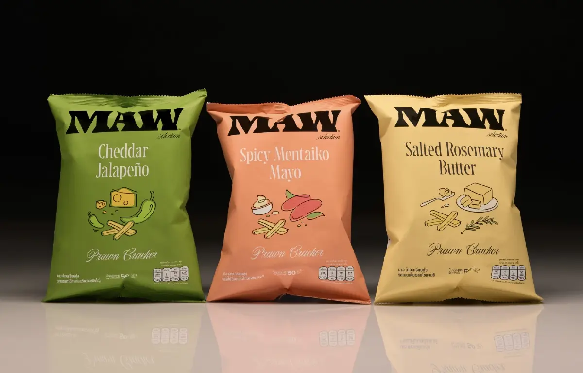 “พีช พชร” เปิดแบรนด์ใหม่อีกแล้ว ส่ง MAW ข้าวเกรียบกุ้งชิงตลาดขนม