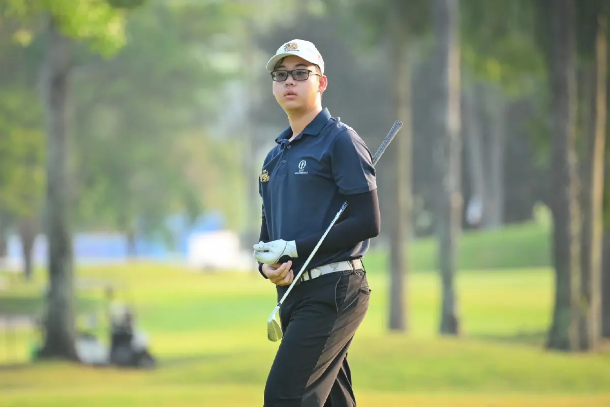 "อจลวิชญ์" ฟอร์มฮอตหวด 3 อันเดอร์ ผงาดนำกอล์ฟ จูเนียร์เอเชียน