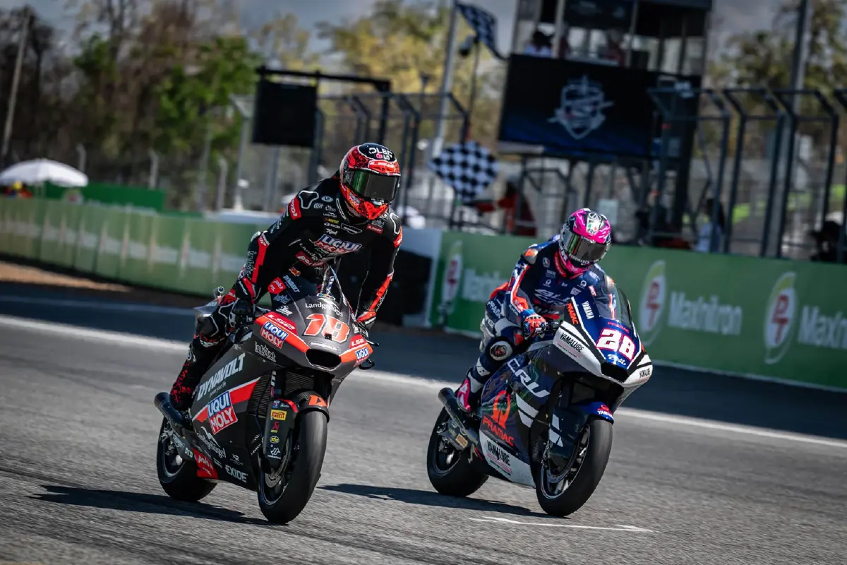 ยอดผู้ชมทุบสถิติ ไทยจีพี ! เบซเซ็คคีผงาดแชมป์โมโตจีพี มาร์เกซยางระเบิด