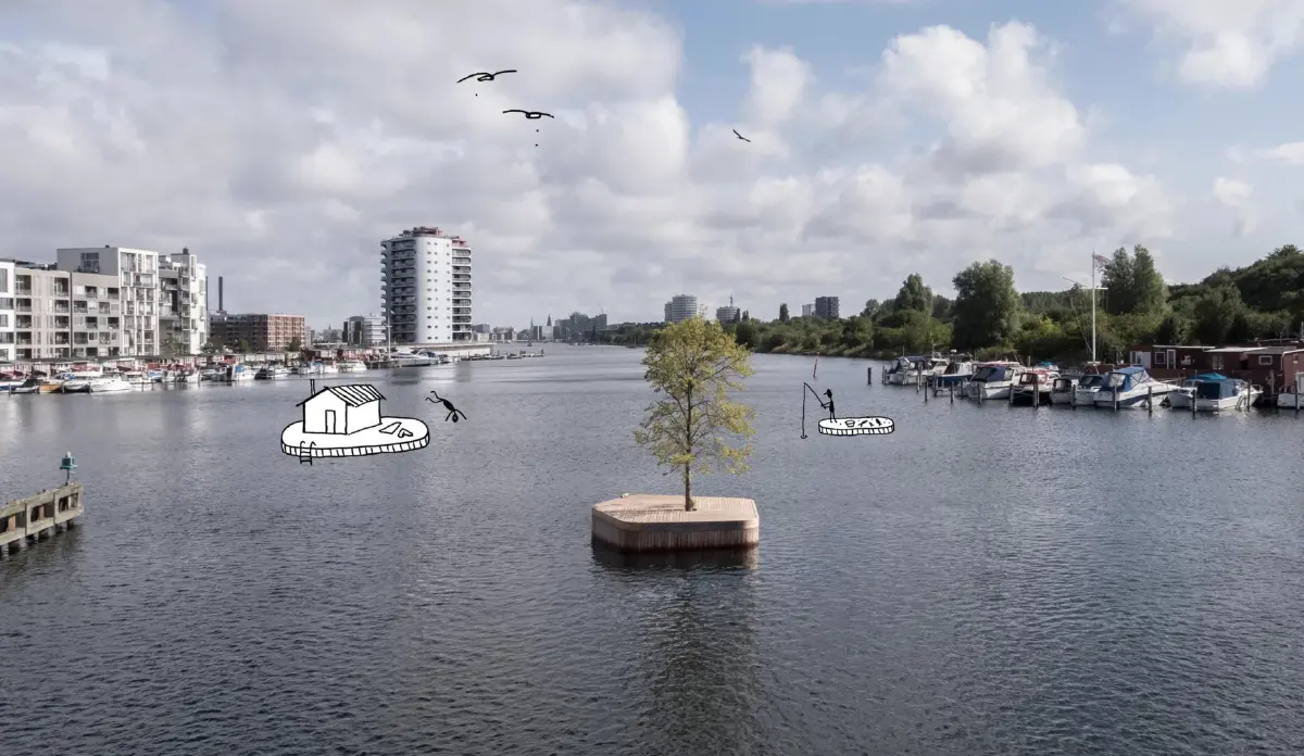 'โคเปนเฮเกน ไอส์แลนด์' เมื่อสวนสาธารณะลอยน้ำได้!