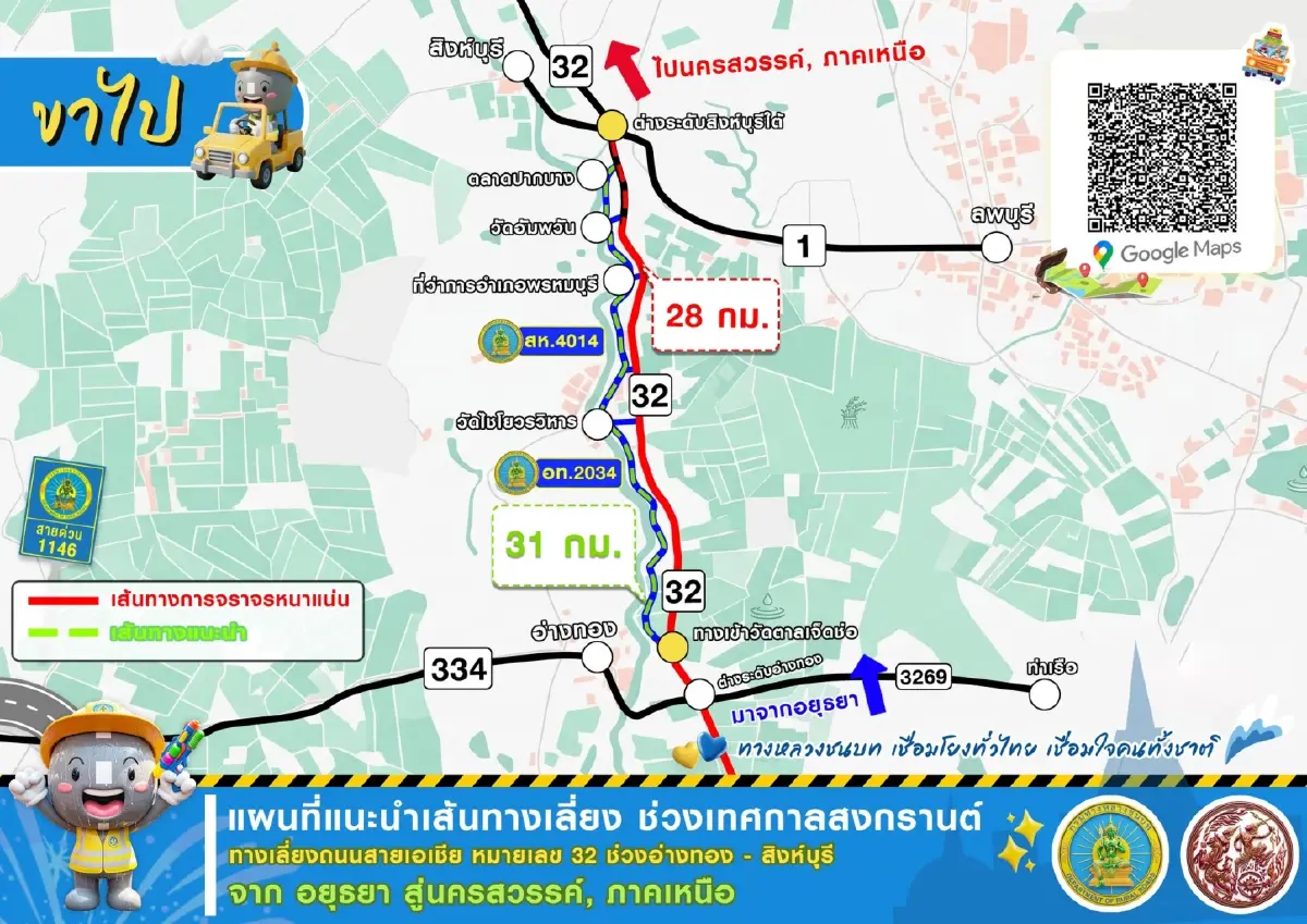 เปิด 4 ทางเลี่ยงสงกรานต์ 2569 หนีรถติด กลับต่างจังหวัดไวขึ้น