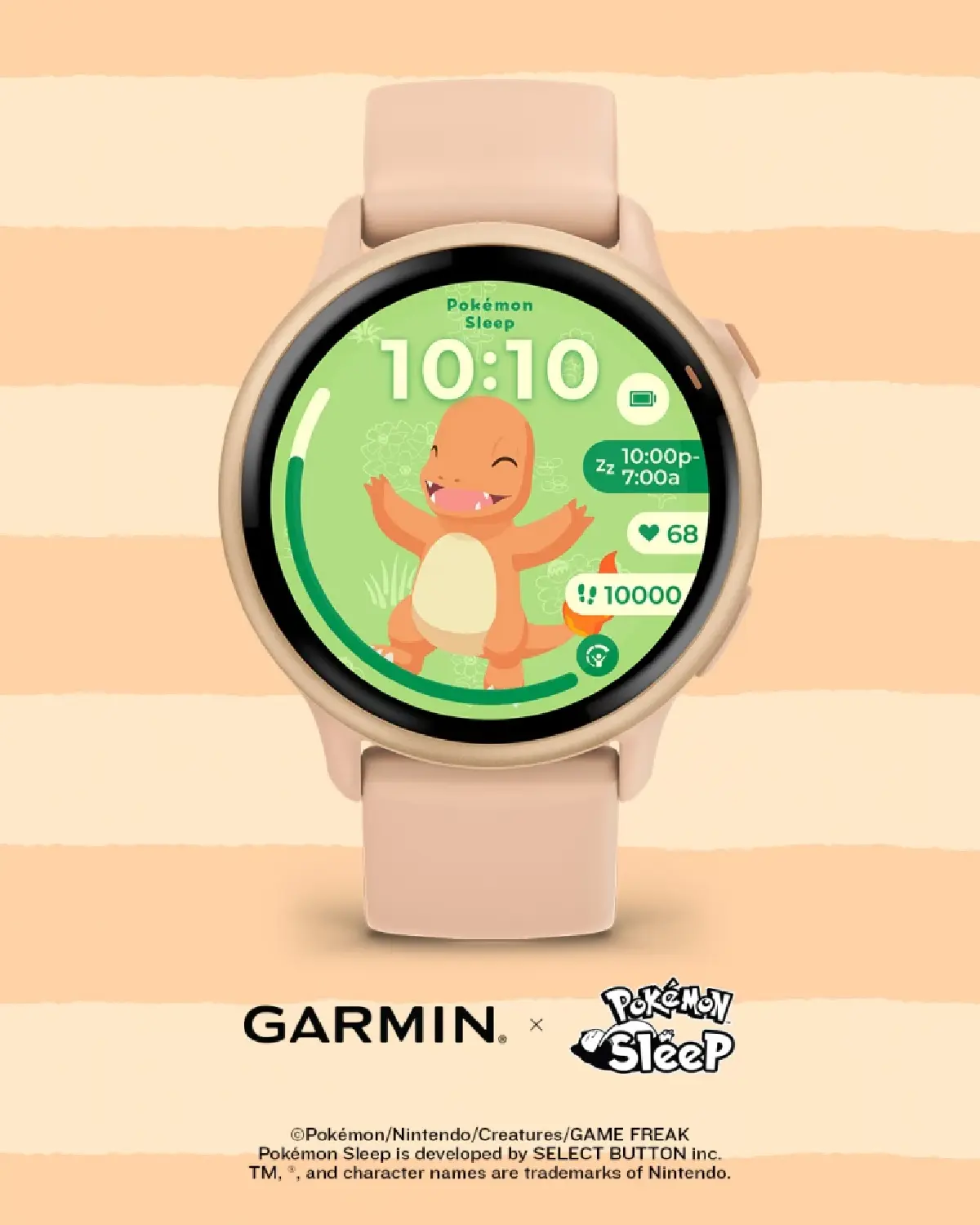 Garmin x Pokémon Sleep เปิดตัวหน้าปัดใหม่ เปลี่ยนการเช็กสุขภาพให้สนุก