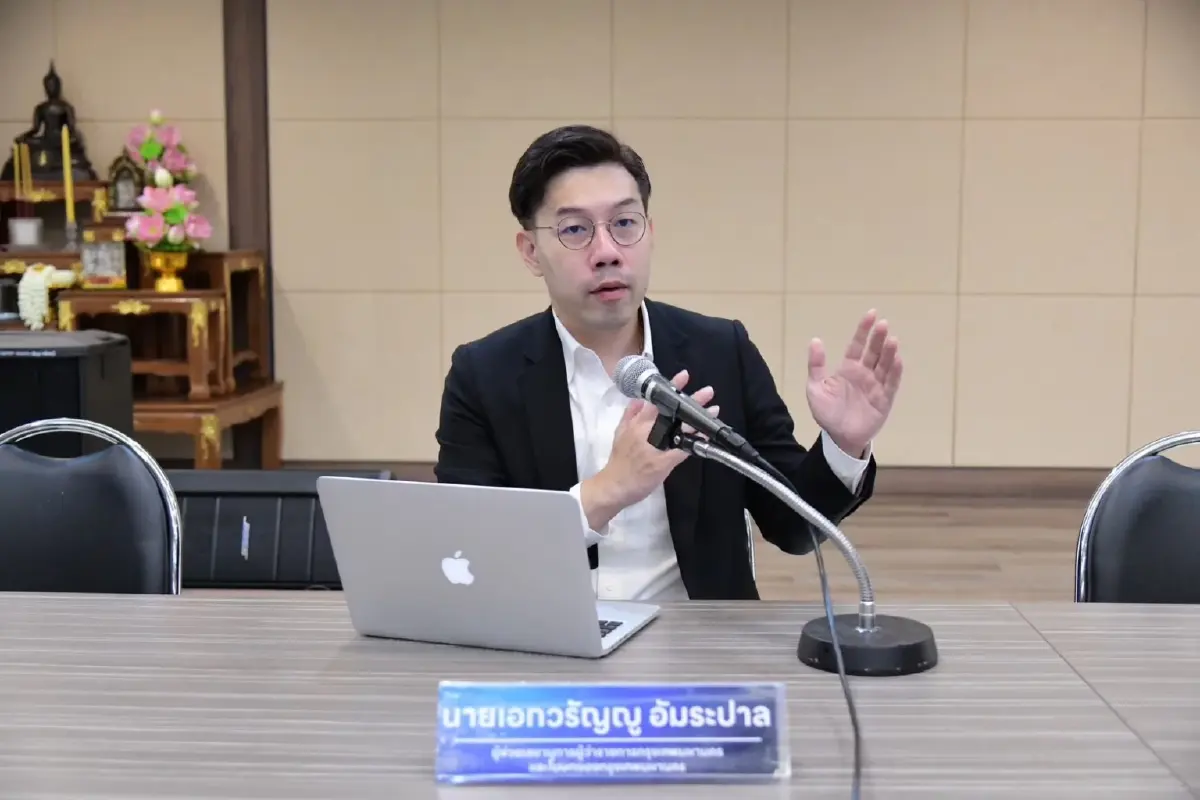 นายเอกวรัญญู อัมระปาล โฆษกของกรุงเทพมหานคร