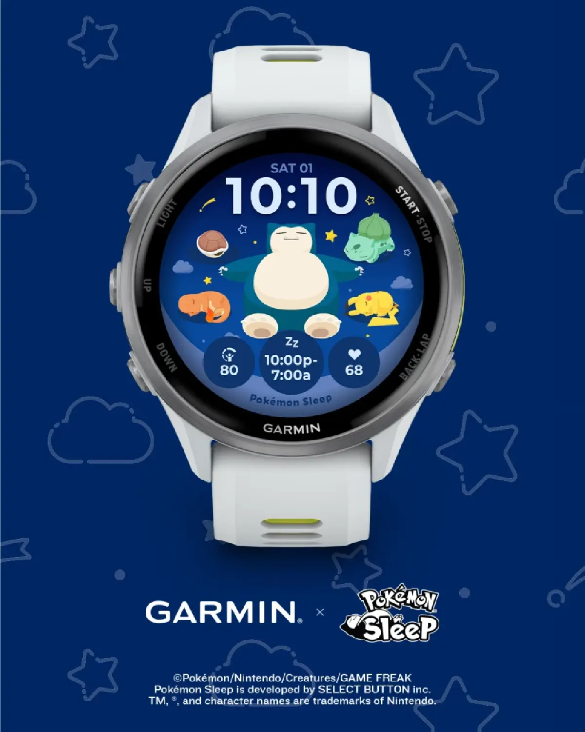 Garmin x Pokémon Sleep เปิดตัวหน้าปัดใหม่ เปลี่ยนการเช็กสุขภาพให้สนุก