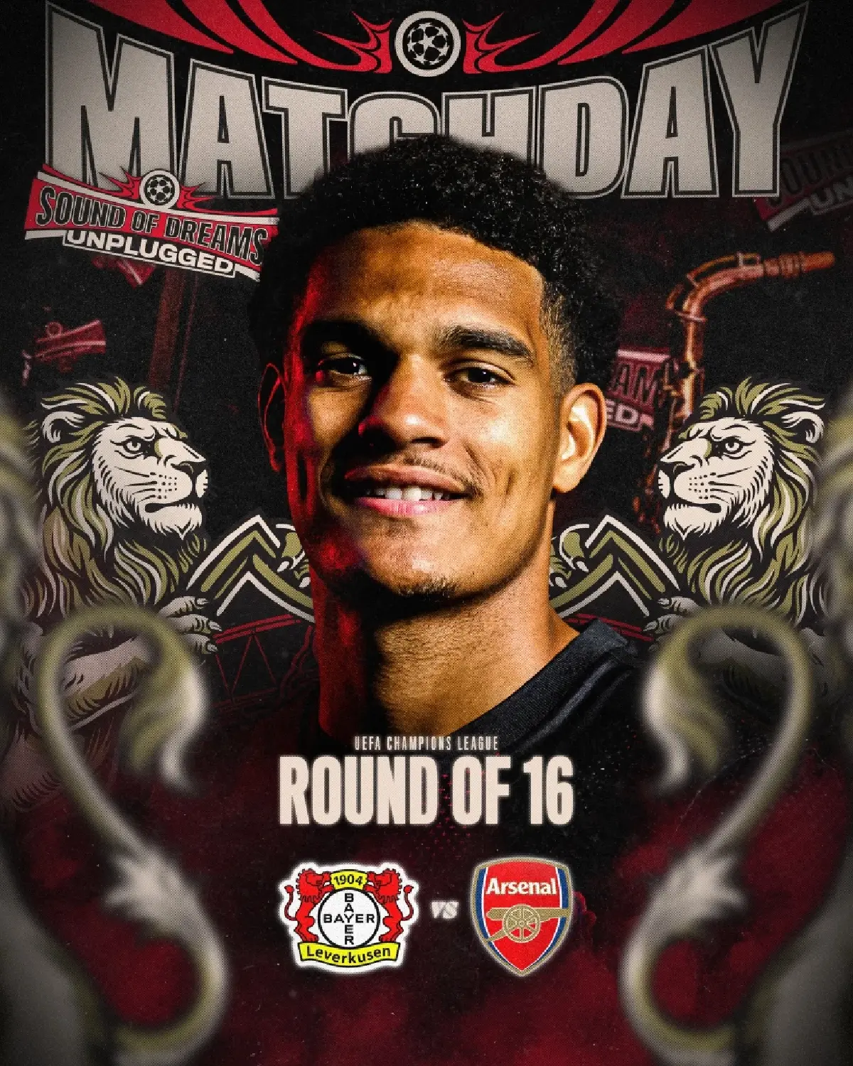 LIVE ถ่ายทอดสด เลเวอร์คูเซ่น พบ อาร์เซน่อล ยูฟ่าแชมเปี้ยนส์ลีก วันนี้