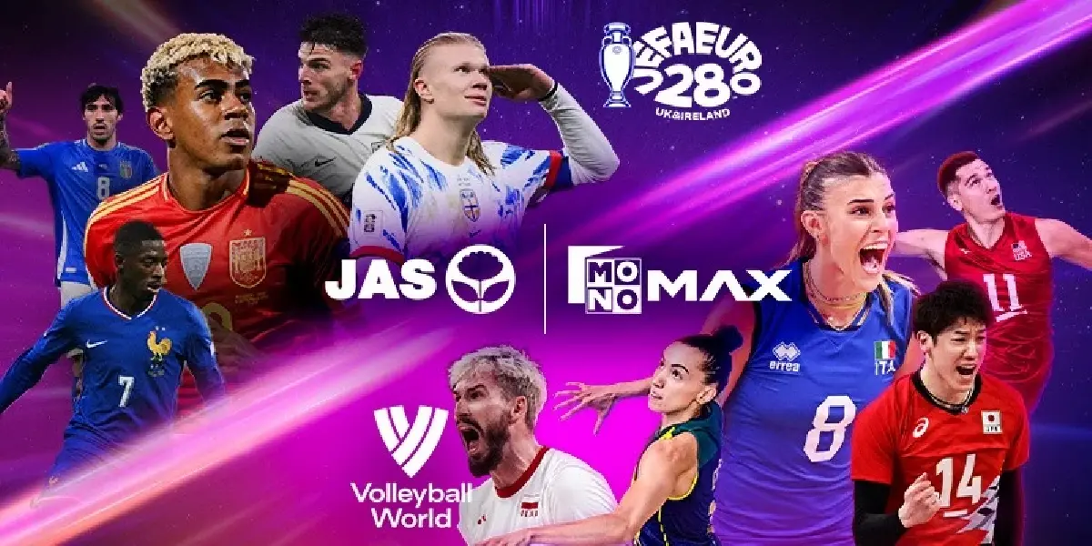 JAS คว้ายูโร-วอลเลย์ลง Monomax จ่อขึ้นราคาบอลพรีเมียร์ปีหน้า