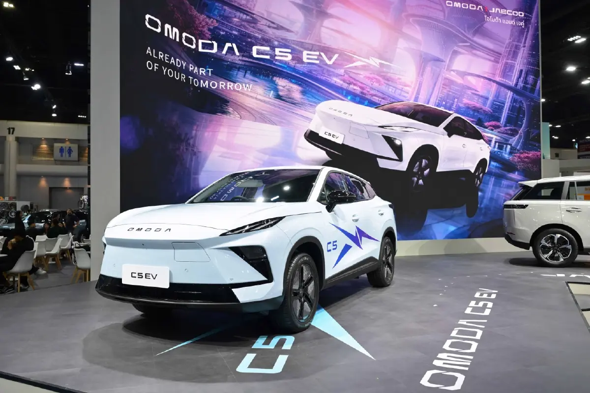 OMODA & JAECOO บุก Motor Show เปิดราคา EV เริ่ม 5.7 แสน พร้อมไฮเทคใหม่