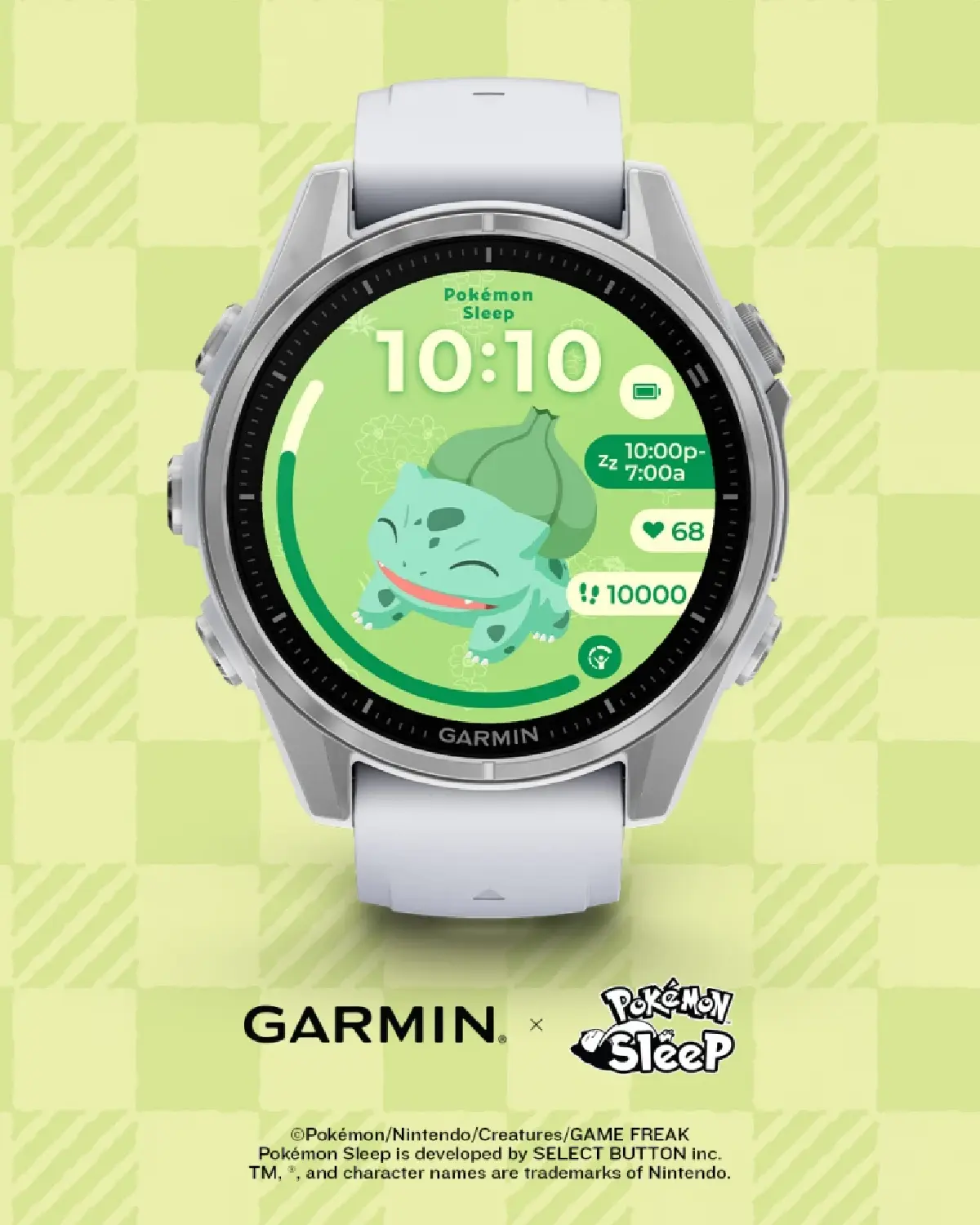 Garmin x Pokémon Sleep เปิดตัวหน้าปัดใหม่ เปลี่ยนการเช็กสุขภาพให้สนุก