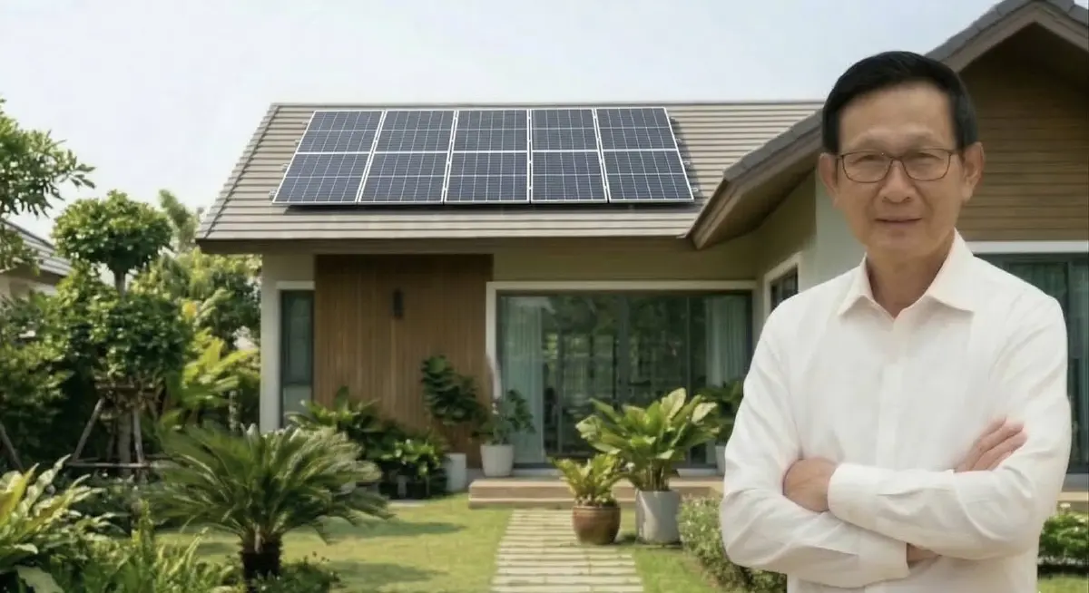รมว.พลังงานชวนติดโซลาร์รูฟท็อป ชูลดหย่อนภาษีสูงสุด 2 แสนบาท