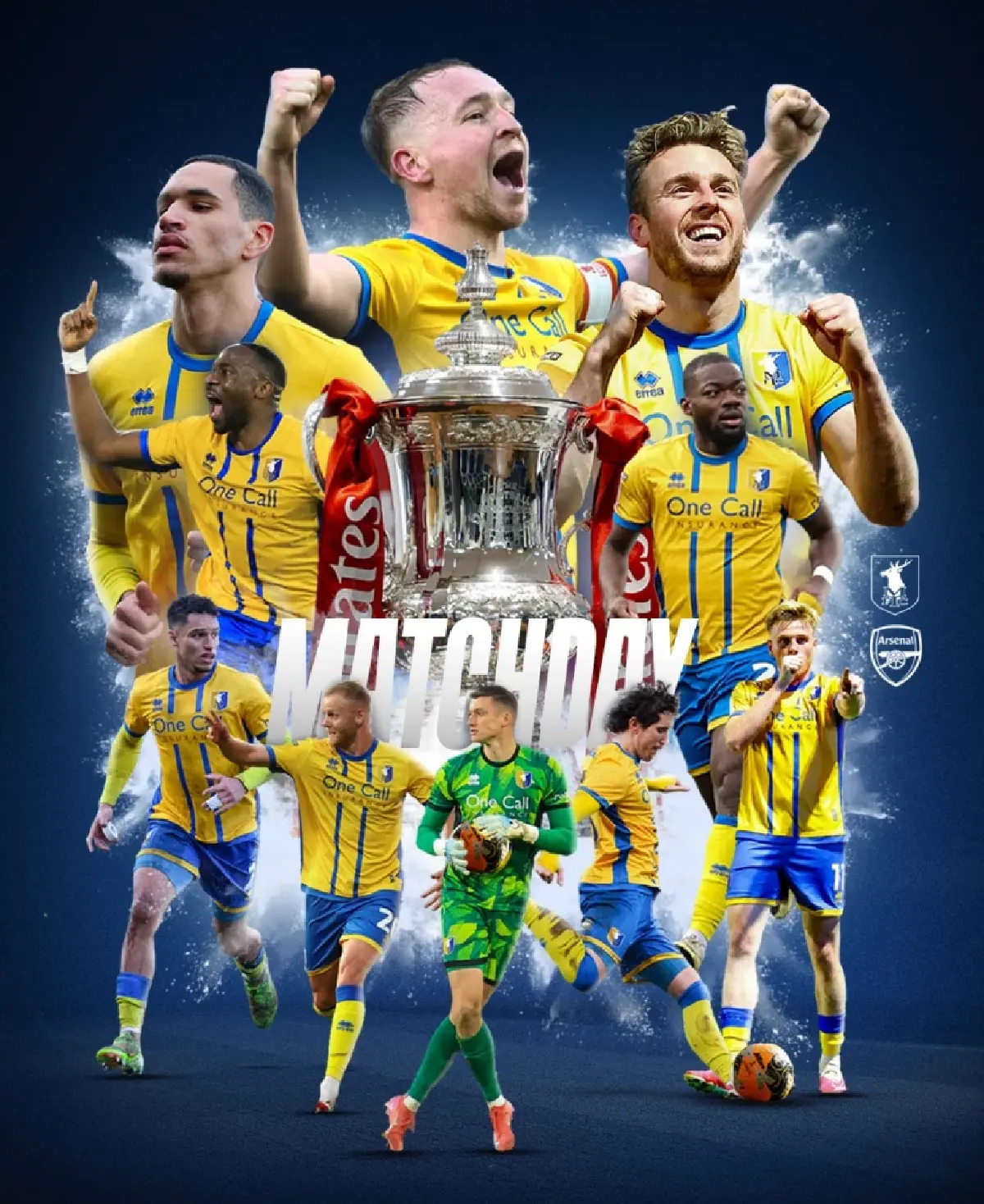 LIVE ถ่ายทอดสด แมนส์ฟิลด์ พบ อาร์เซน่อล เอฟเอคัพ วันนี้ 7 มี.ค.69