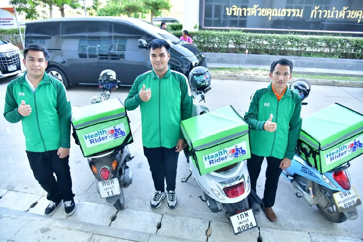 สธ.สั่ง 5 มาตรการ สู้ราคาน้ำมัน หนุนพบแพทย์ออนไลน์ - ส่งยาด้วย Health Rider