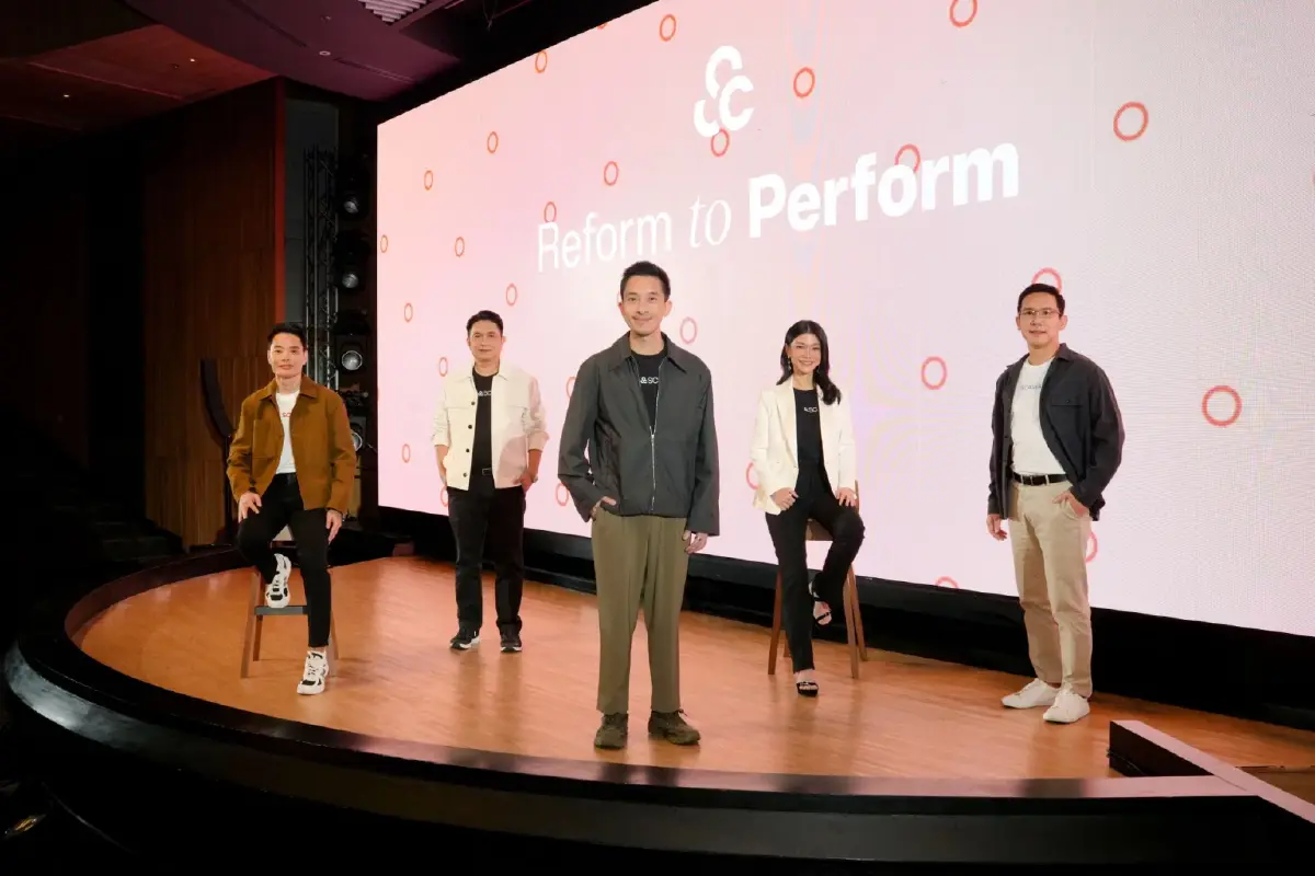 SC รีแบรนด์รอบ 20 ปี ชู 3 เครื่องยนต์ธุรกิจ ดันรายได้ทะลุ 2.5 หมื่นล้าน