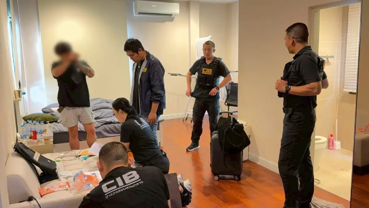 CIB ทลายแก๊งคอลเซ็นเตอร์เกาหลีใต้ คาบ้านหรู