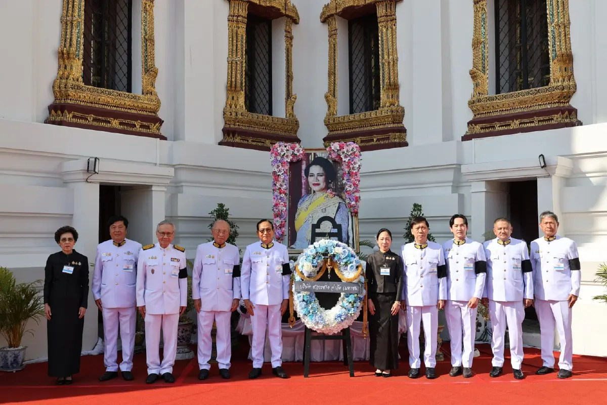 ช.การช่าง ร่วมเป็นเจ้าภาพบำเพ็ญกุศลพระบรมศพสมเด็จพระพันปีหลวง
