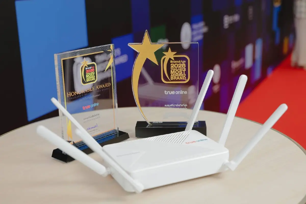 ทรูออนไลน์ ครองแชมป์ Most Admired Brand 13 ปีซ้อน ย้ำเบอร์ 1 ในใจลูกค้า