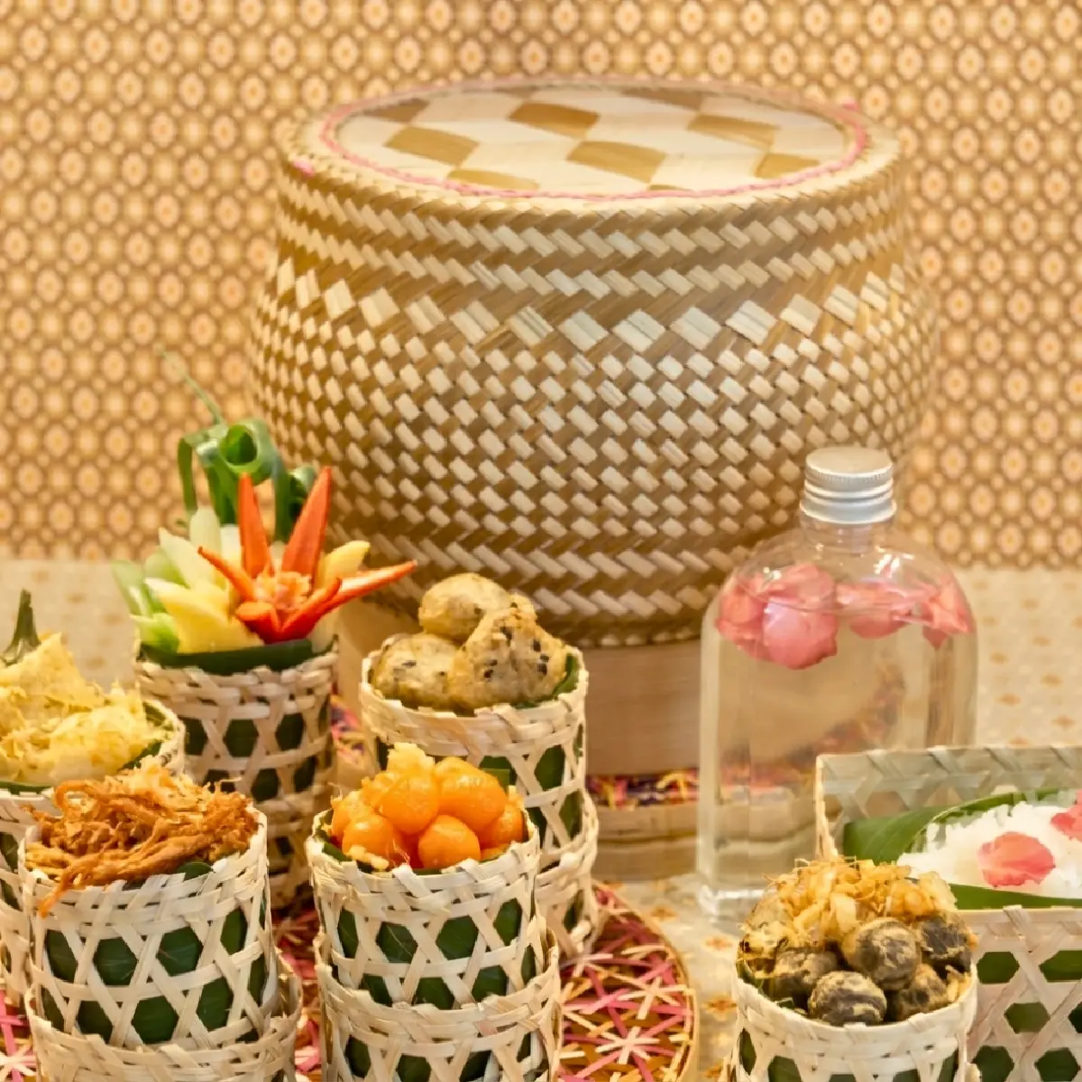 ดื่มด่ำข้าวแช่ตำรับไทยแท้ ข้าวหอมสุรินทร์อบควันเทียนชื่นใจ