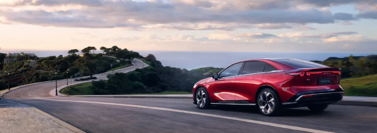 มาสด้าเผยโฉม CX-6e ครั้งแรก! พร้อมเปิดราคา Mazda6e เริ่ม 1.169 ล้าน