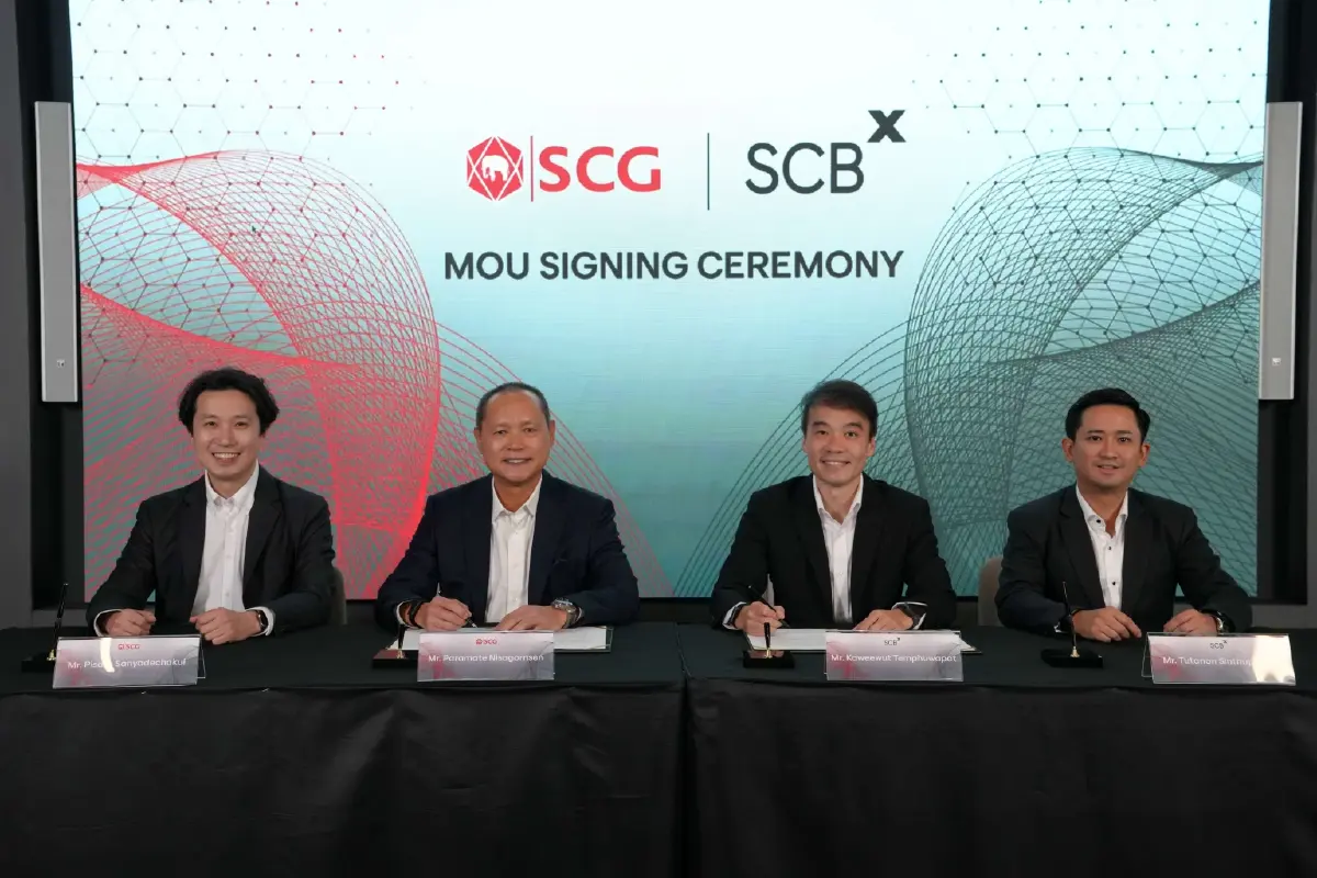 SCBX ผนึก SCG ลงนาม MOU รุก AI และบริหารทรัพย์สินทางปัญญาระดับอาเซียน