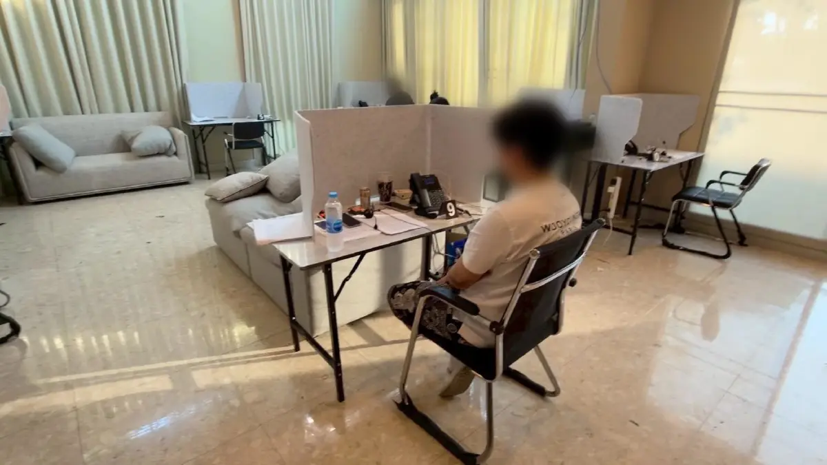 CIB ทลายรัง 'แก๊งคอลเซ็นเตอร์' รวบ 11 ชาวเกาหลีใต้ คาบ้านหรู