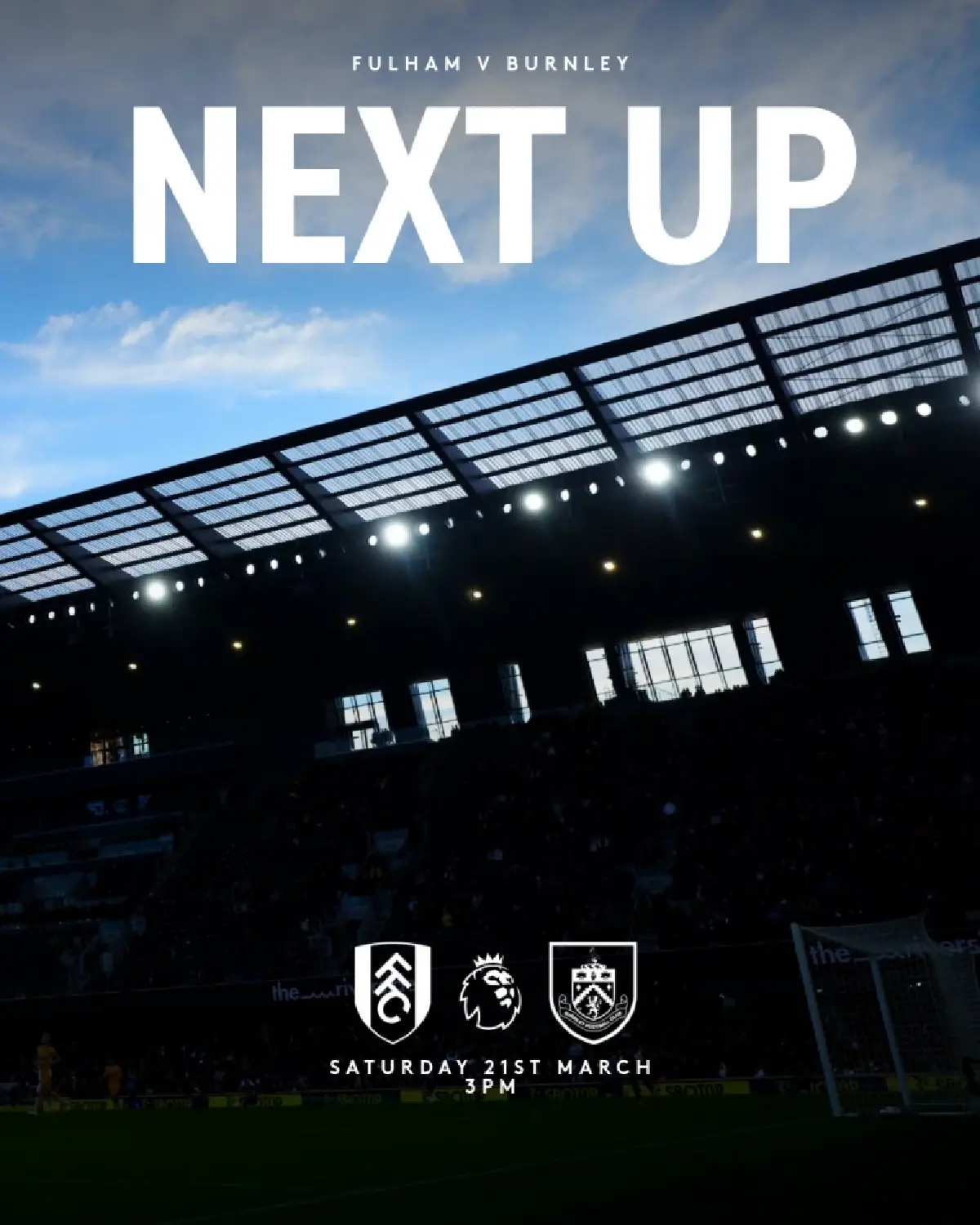 ถ่ายทอดสด ฟูแล่ม พบ เบิร์นลีย์ พรีเมียร์ลีก วันนี้ 21 มี.ค.69