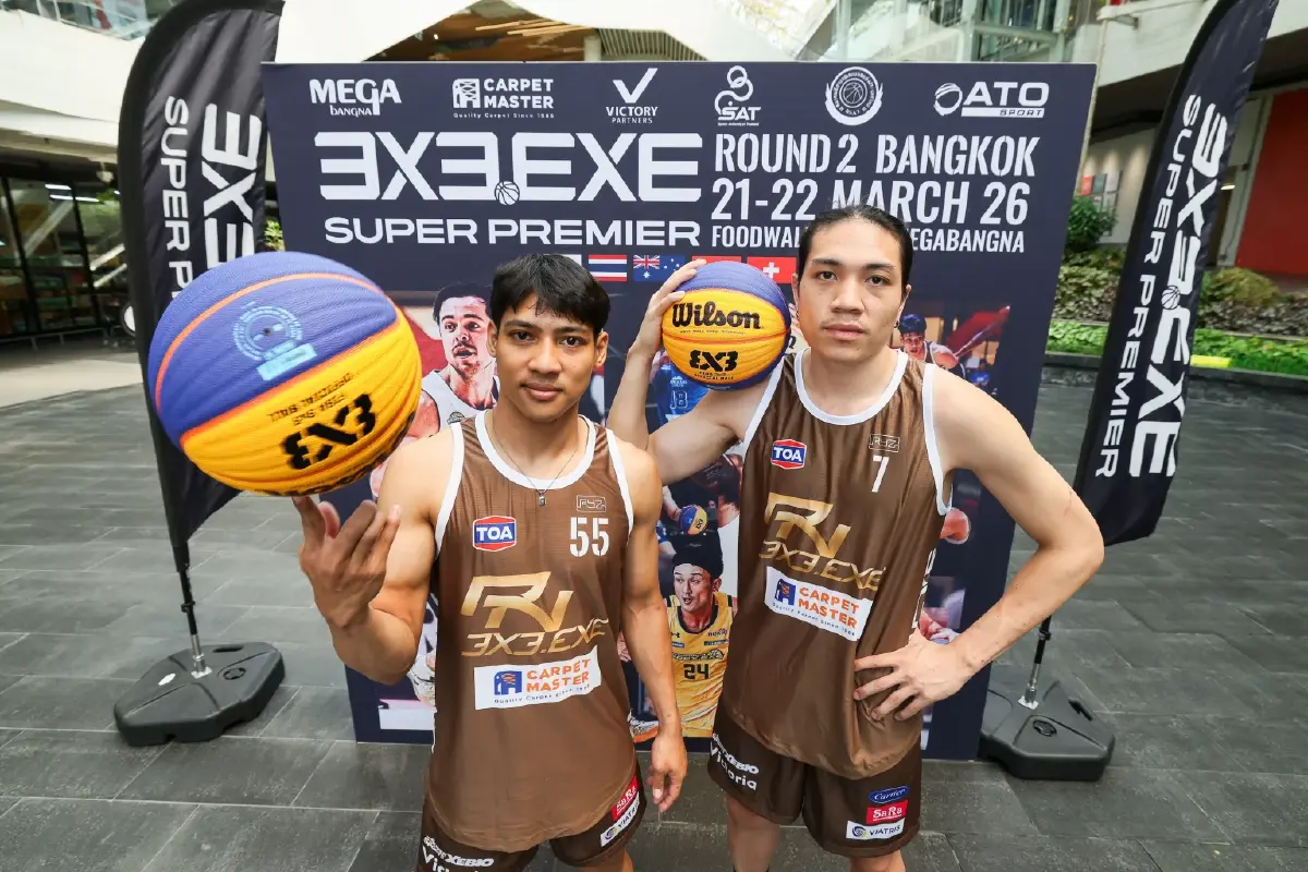 เปิดสนามเดือด! เมกาบางนาจัดบาส 3X3.EXE ชน 12 ทีมแกร่งระดับโลก