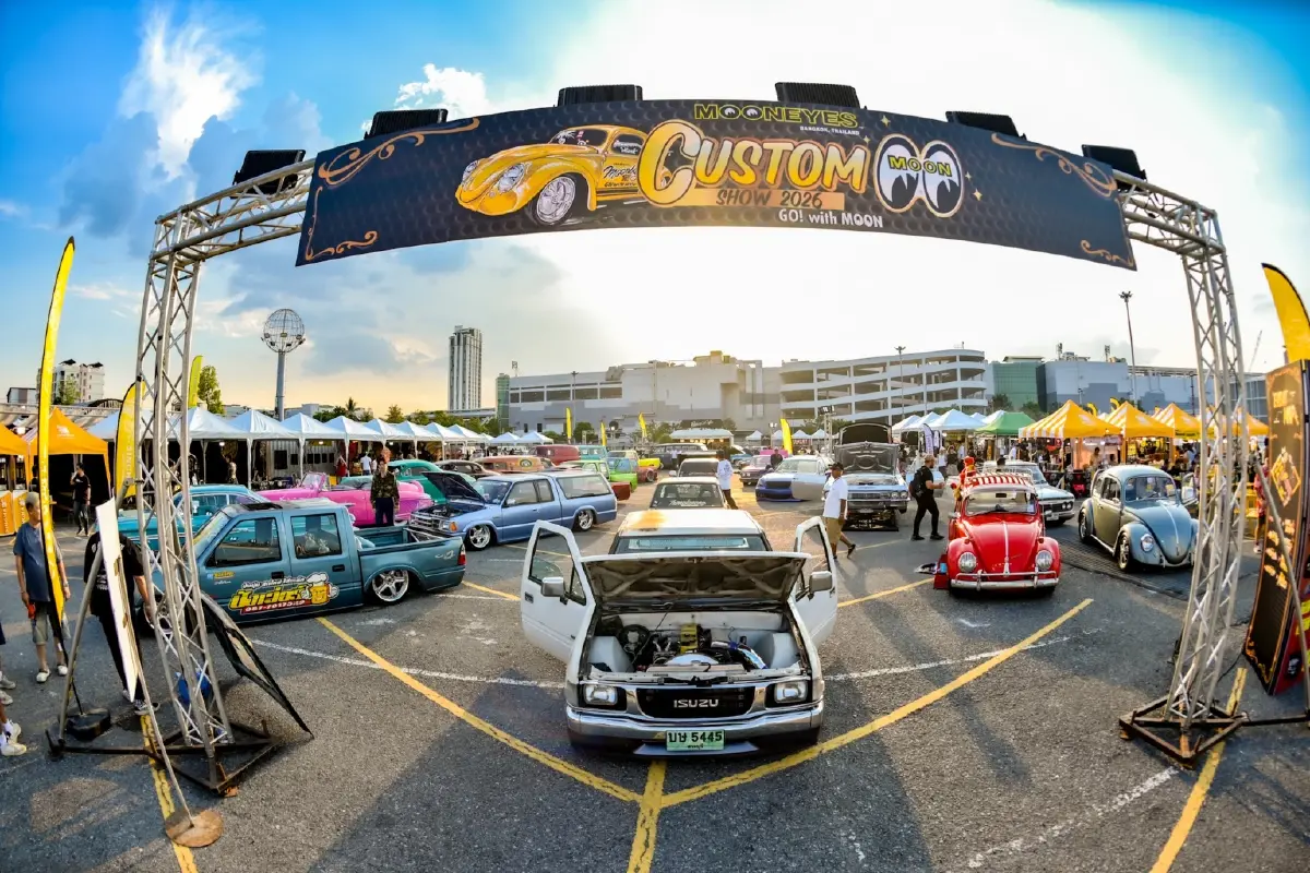10 ปี MOONEYES BKK ขนทัพคัสตอมระดับโลกโชว์ไทย ดันช่างไทยสู่สากล