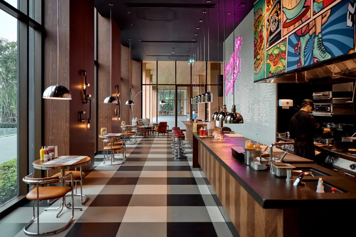 บิ๊ก ไบท์ เบอร์เกอร์: ดื่มด่ำ American Diner ยุค 90 ใกล้สุวรรณภูมิ