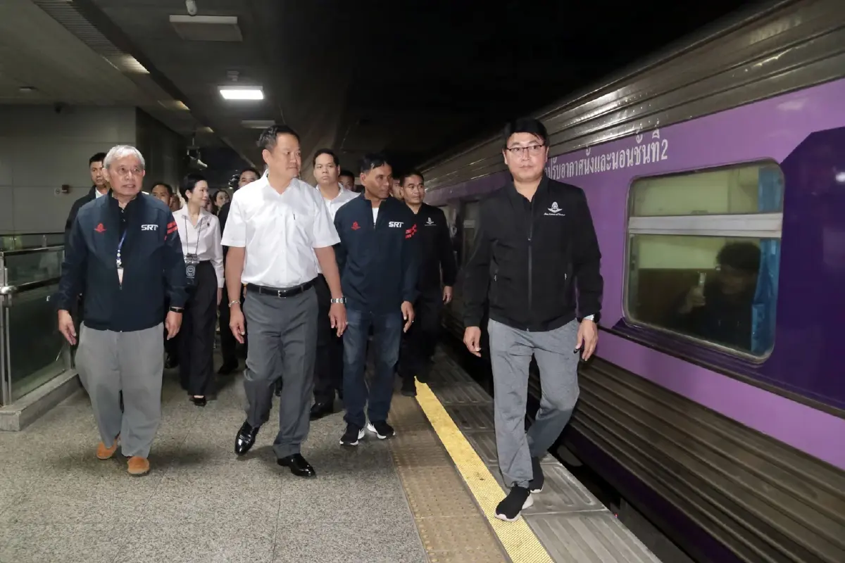 อนุทิน ตรวจสถานีกลางบางซื่อ-หมอชิต กำชับความปลอดภัยช่วงสงกรานต์