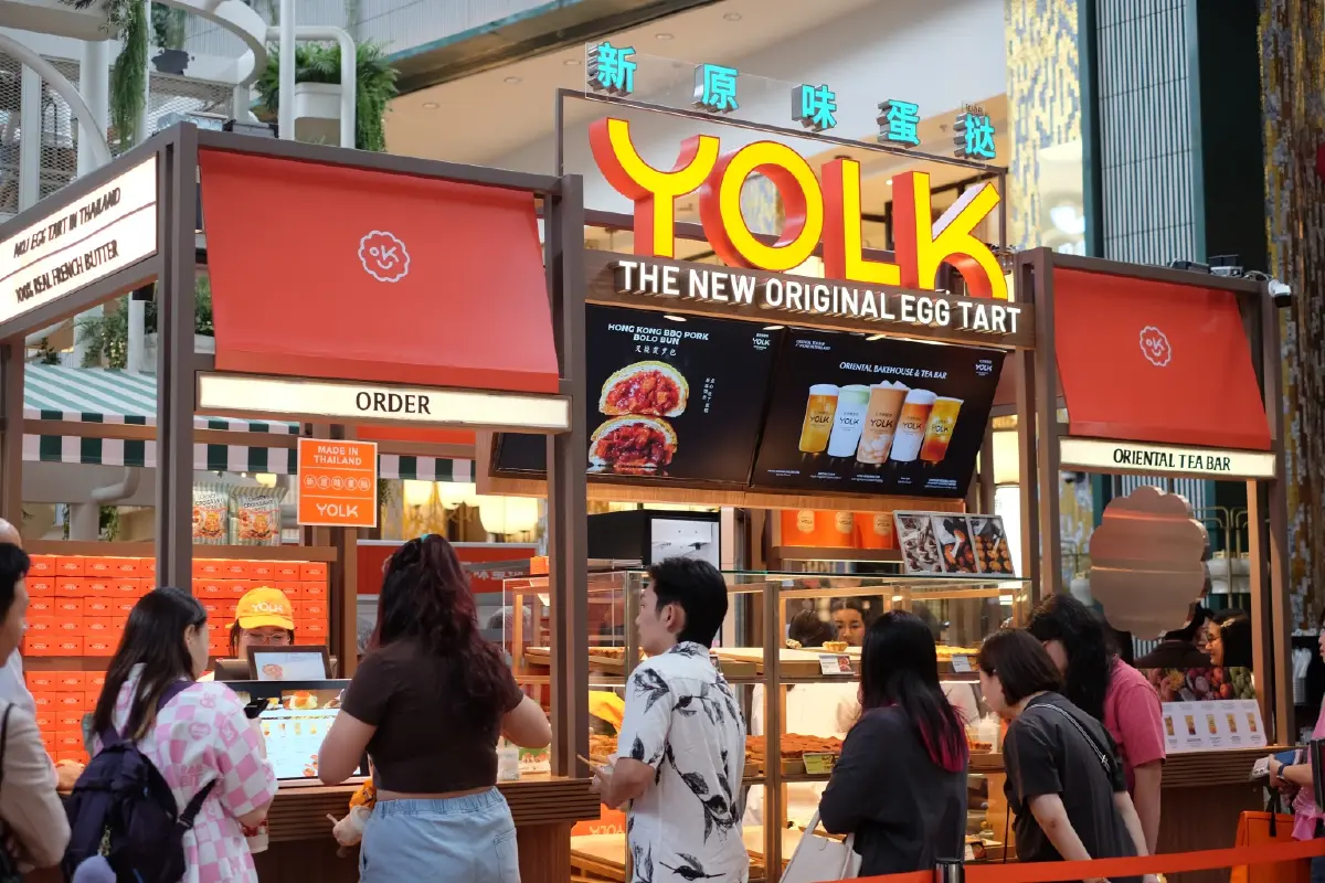 YOLK ขายทาร์ตไข่ในเซเว่นฯ แตกไลน์ชา เบเกอรี่ ขยายสู่ 12-15 สาขา