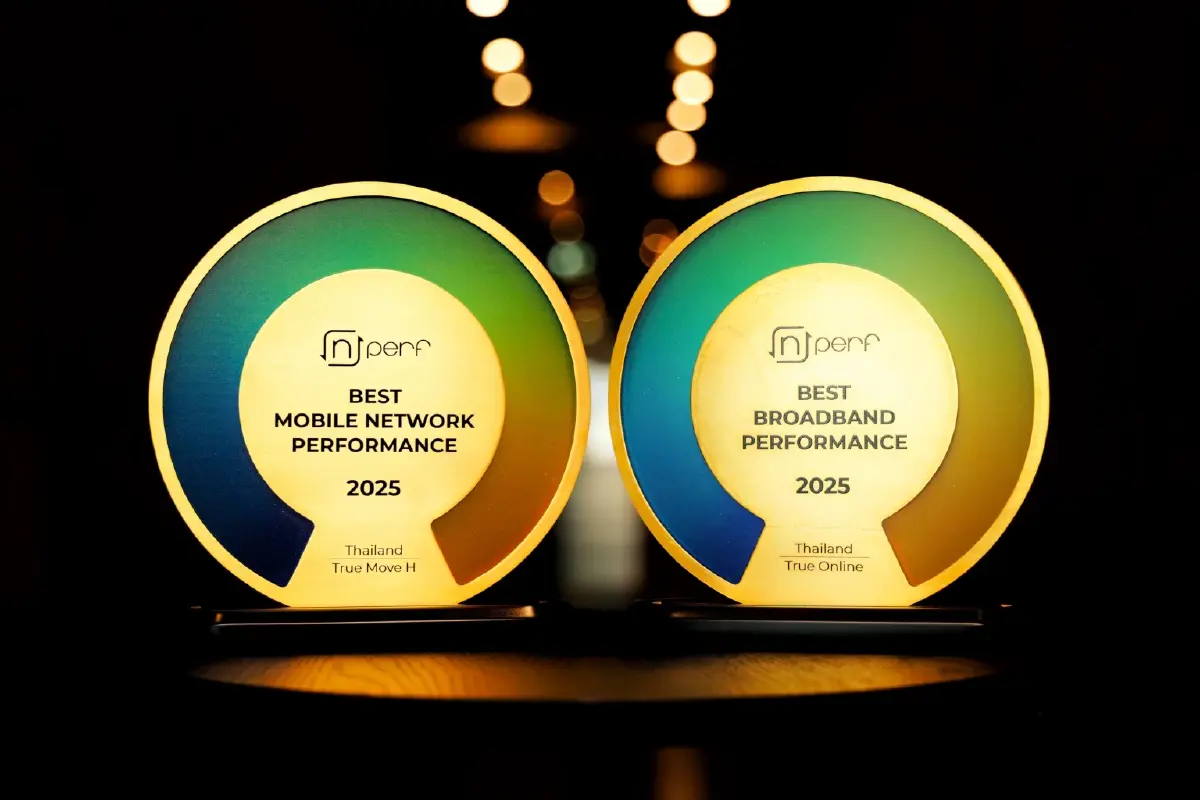 ประสบการณ์ลูกค้าสู่ความไว้วางใจ ทรูคว้าอันดับ 1 เครือข่ายมือถือการันตีจาก nPerf พิสูจน์คุณภาพที่ลูกค้าใช้งานจริง ดีที่สุดในเอเชียตะวันออกเฉียงใต้ภาคพื้นทวีป