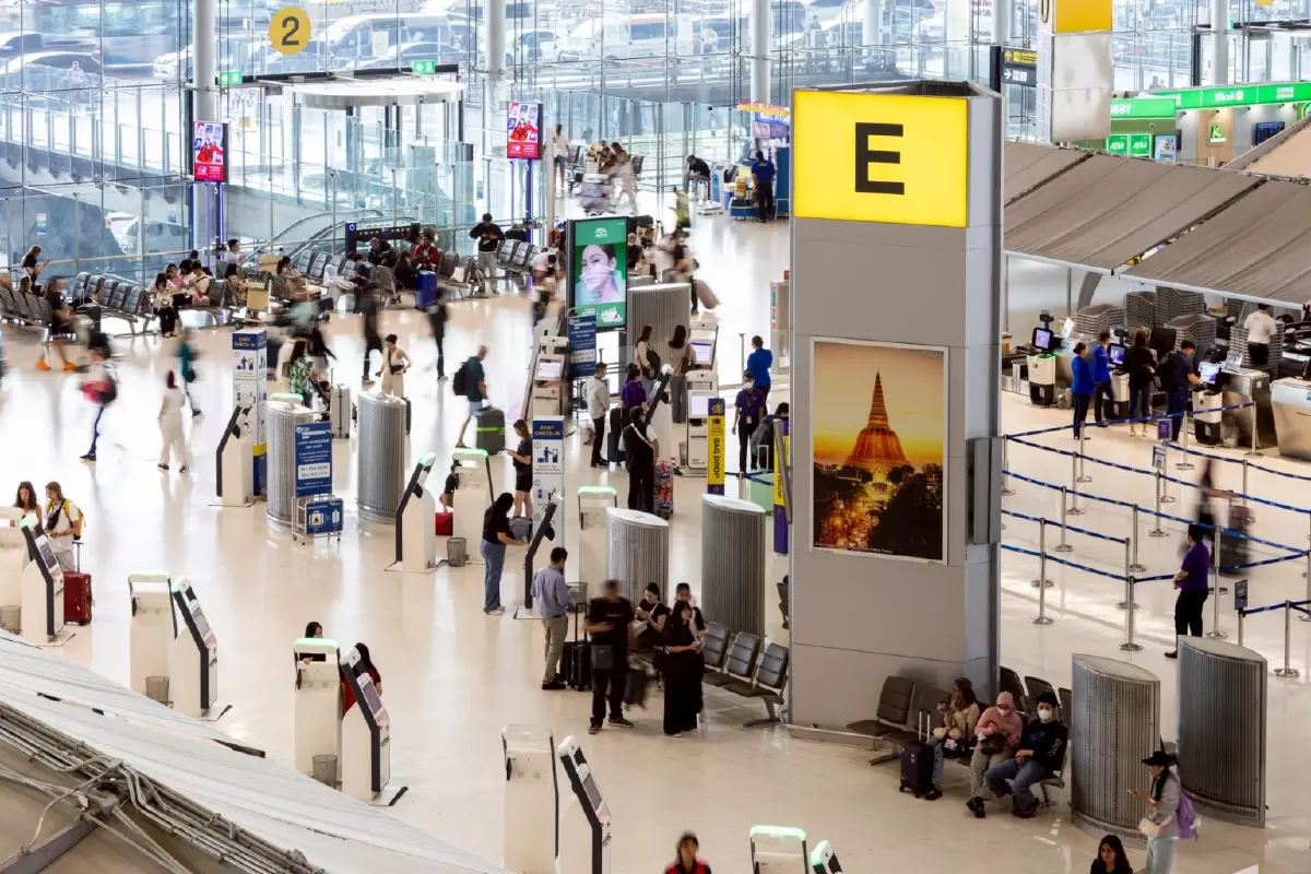 สุวรรณภูมิชูเทคโนโลยี 'เช็กอิน-โหลดกระเป๋าเอง' ลดแออัดเดินทางสงกรานต์