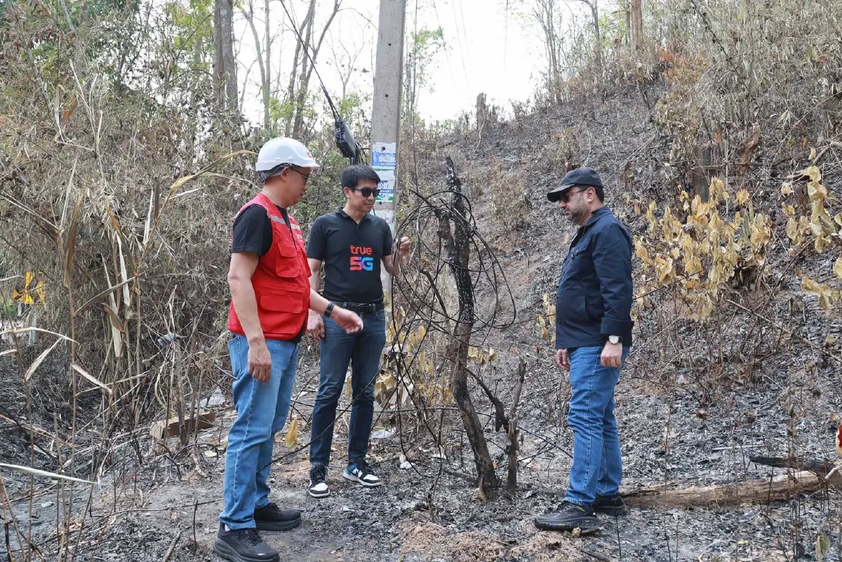 ทรู คอร์ปอเรชั่น ประกาศความพร้อมเสริมกำลังทีมวิศวกรดูแลโครงข่ายภาคเหนืออย่างเต็มกำลัง เพื่อรับมือวิกฤตไฟป่าและปัญหาฝุ่นละออง PM 2.5 ที่ทวีความรุนแรง