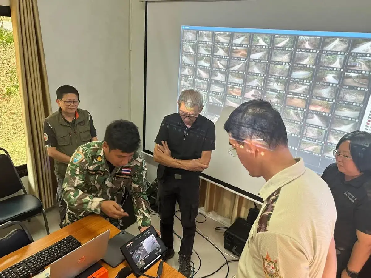 อธิบดีกรมอุทยานฯ รุกตรวจไฟป่าลำปาง ชู CCTV อัจฉริยะคุมเข้มจุดเสี่ยง