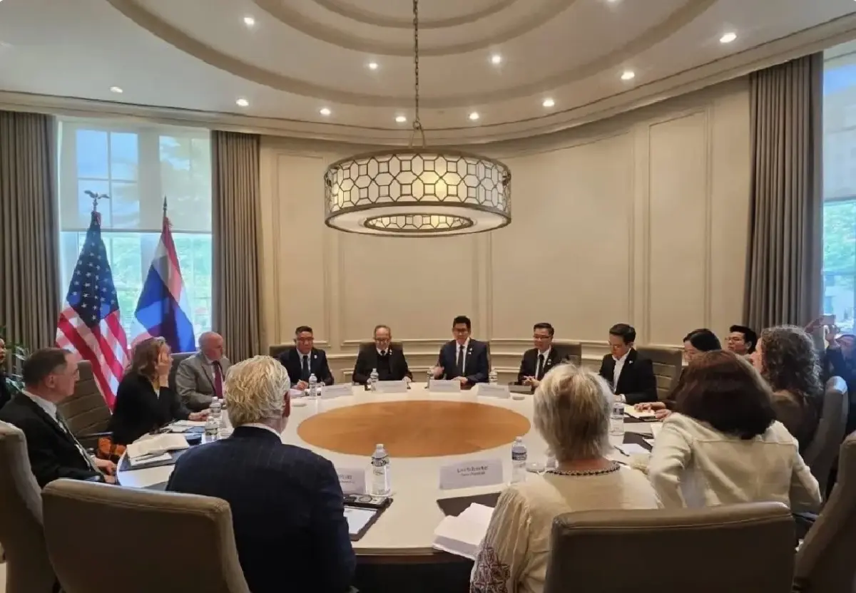 เอกนิติ ถกหอการค้าสหรัฐ เวทีIMF-World Bank ดึงลงทุนเพิ่มมั่นใจไทย