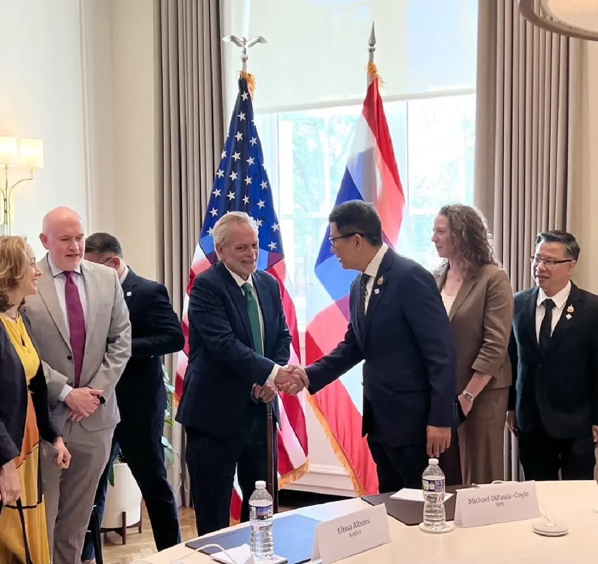 เอกนิติ ถกหอการค้าสหรัฐ เวทีIMF-World Bank ดึงลงทุนเพิ่มมั่นใจไทย