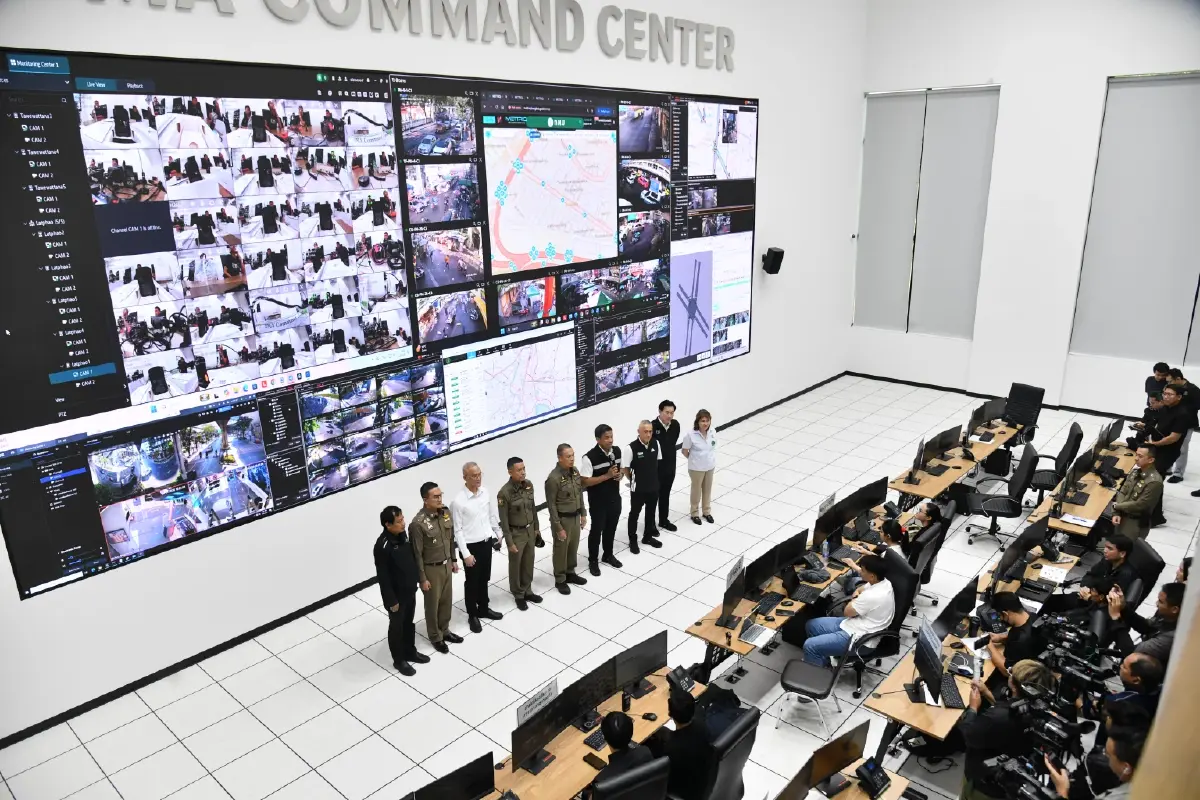 กทม. ยกระดับสงกรานต์ 69 ใช้ AI เฝ้าระวังผ่าน BMA Command Center