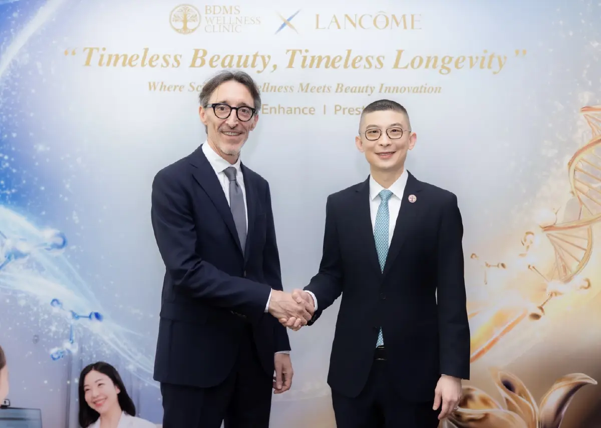 BDMS Wellness จับมือ Lancôme รุกตลาดความงามโลก 1.35 ล้านล้าน
