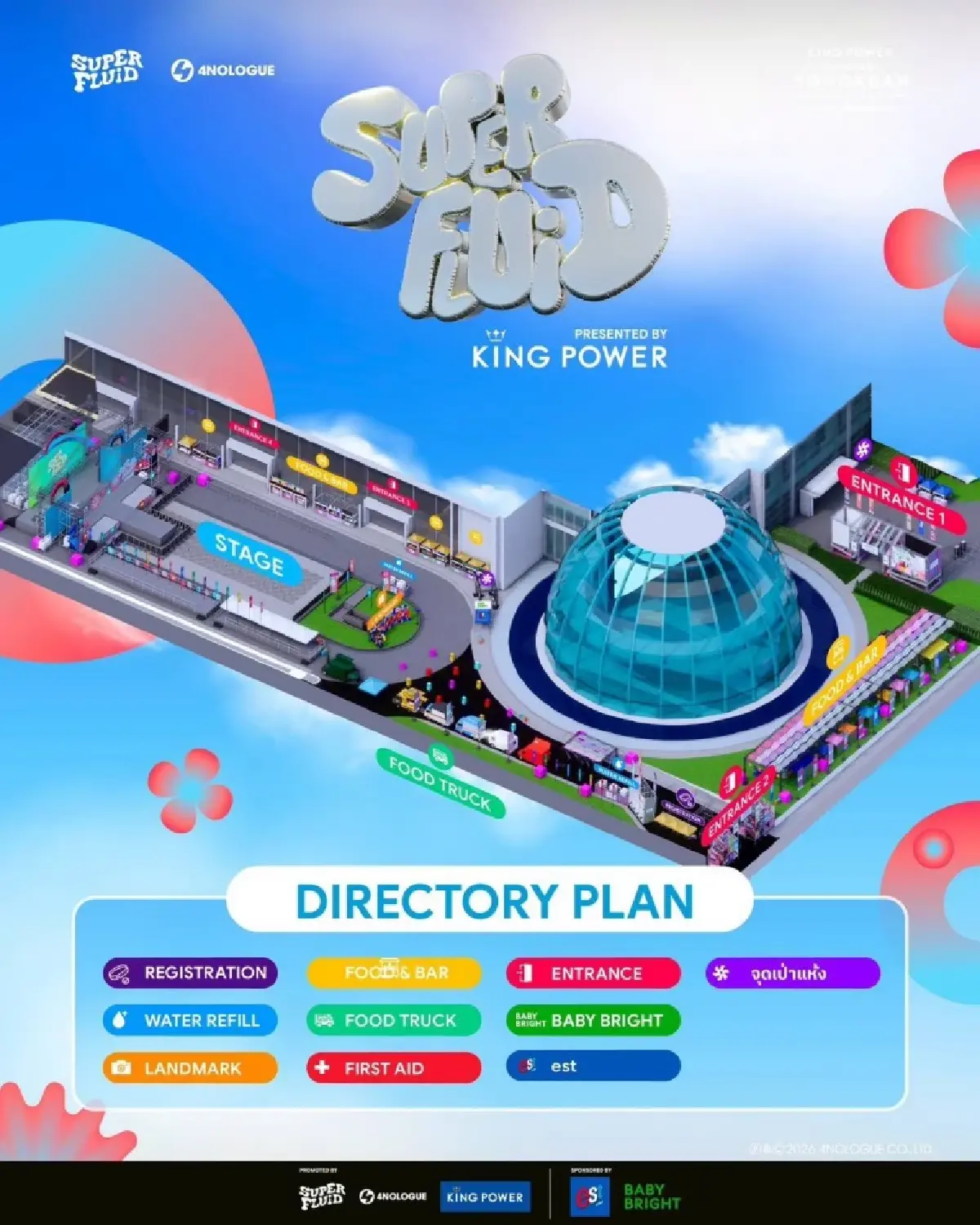 4NOLOGUE x King Power ปักหมุด SUPERFLUID 2026 สงกรานต์สไตล์คนเมือง