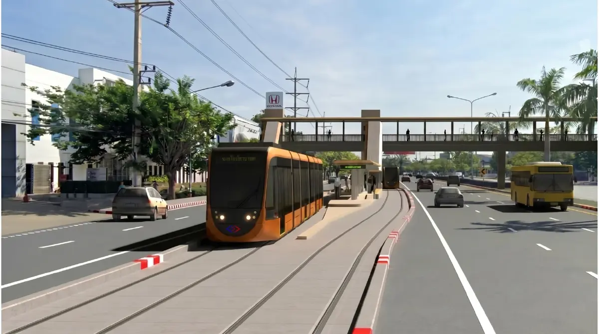 ส่องแผน LRT โคราชสายสีส้ม 24.6 กม. เชื่อม รพ.เทพรัตน์-จอหอ